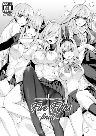 [Samurai Ninja GREENTEA] Gobun no Go -final- -Nakano-ke Itsutsugo Harem END- | Five Fifths -final- -Nakano Quintuplets' Harem END- (Gotoubun no Hanayome) [English] [syraku] [Digital] cover