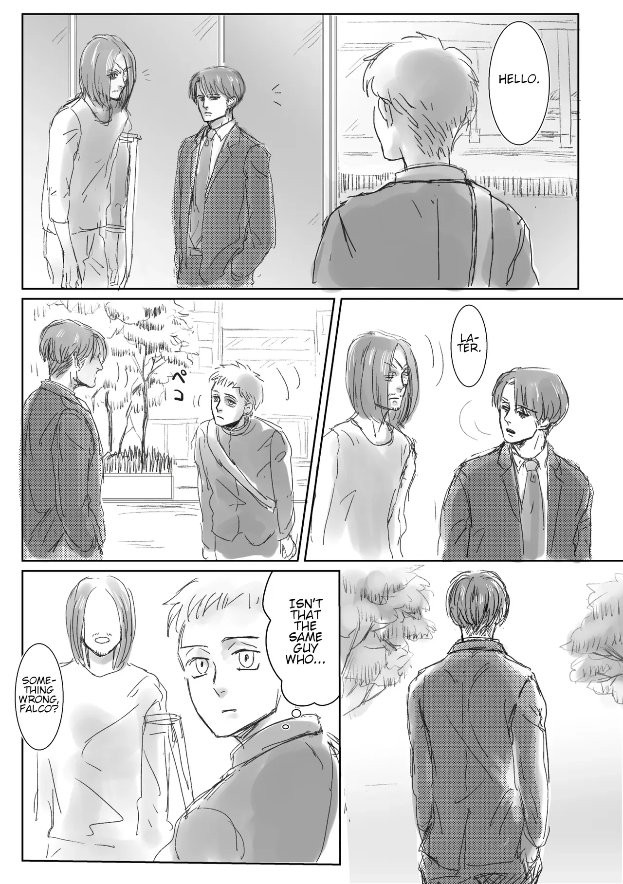 [CHO-RYU (siomi)] Boys, in the Blue-Moon Shadows (Shingeki no Kyojin) [English] [Digital] - Page 10