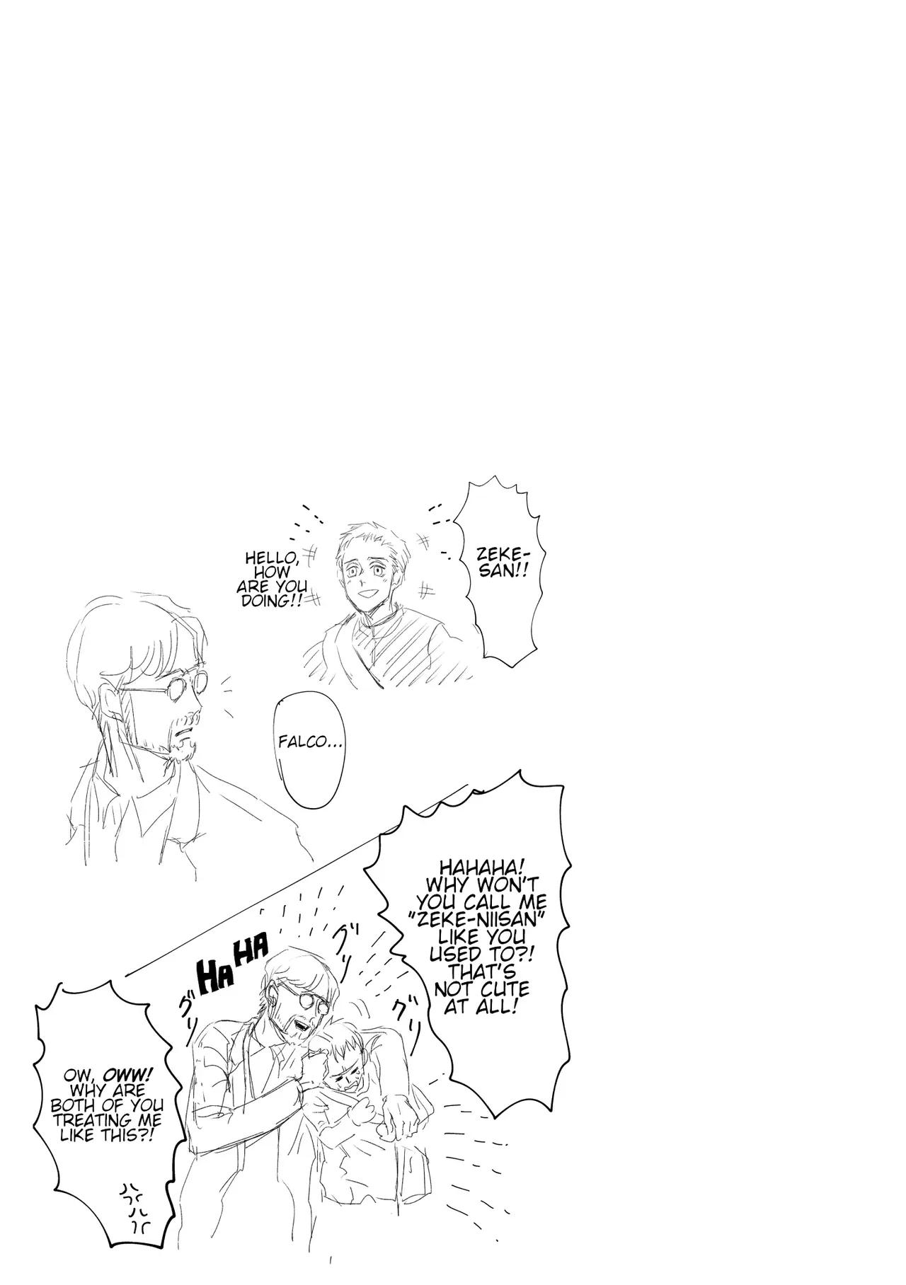 [CHO-RYU (siomi)] Boys, in the Blue-Moon Shadows (Shingeki no Kyojin) [English] [Digital] - Page 8