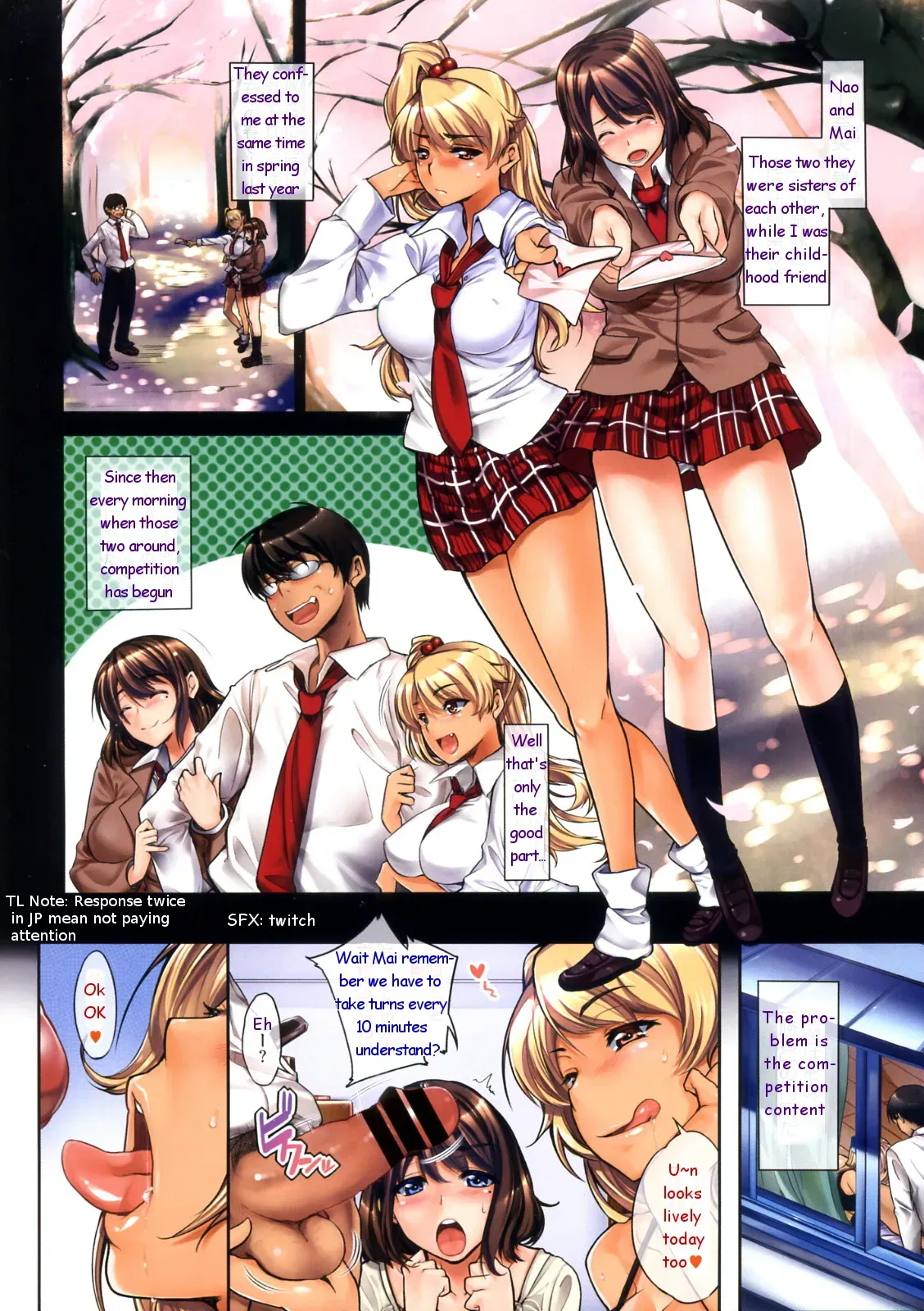 [Warabino Matsuri] Triangle Morning! (COMIC Megastore 2012-08) [English] [SucktoWait] - Page 2