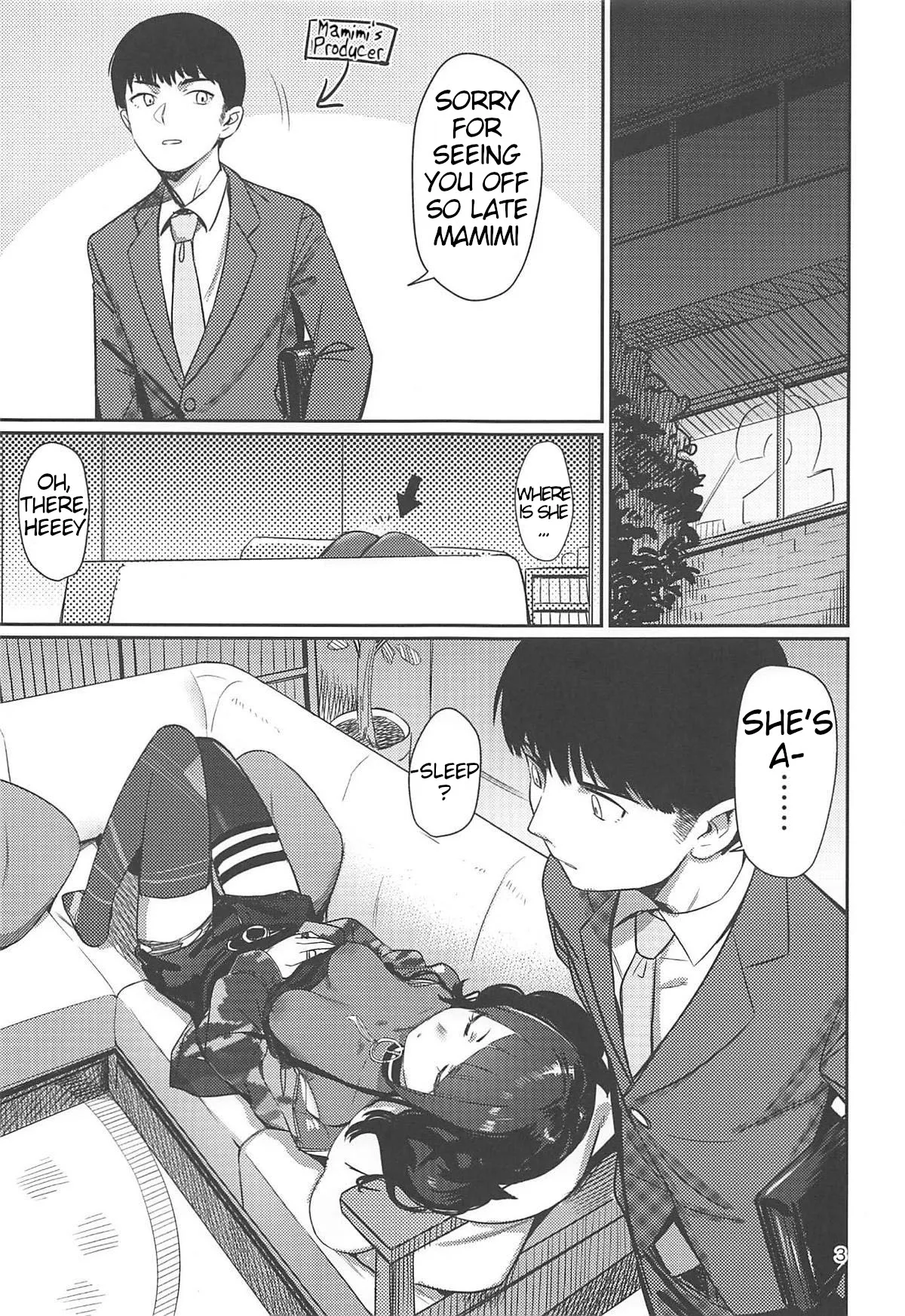 (C96) [PYPYworks (Syamonabe)] Hee, Mamimi Hayakuchi de Shabereru jan (THE iDOLM@STER Shiny Colors) [English] [Secluded] - Page 2