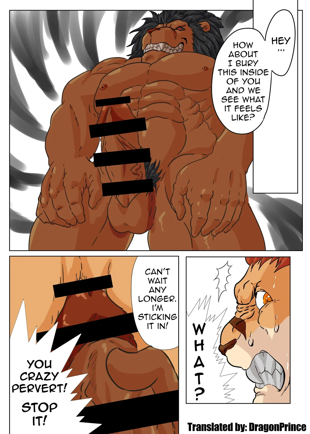 [Kuroneko to Taijutei (Tamineko)] Leo Kokuou no Shasei Kikou Uchi ni Aru Tane Hen | King Leo's Ejaculation Journey - Cum inside (Warzard) [English] [DragonPrince] [Digital] - Page 5