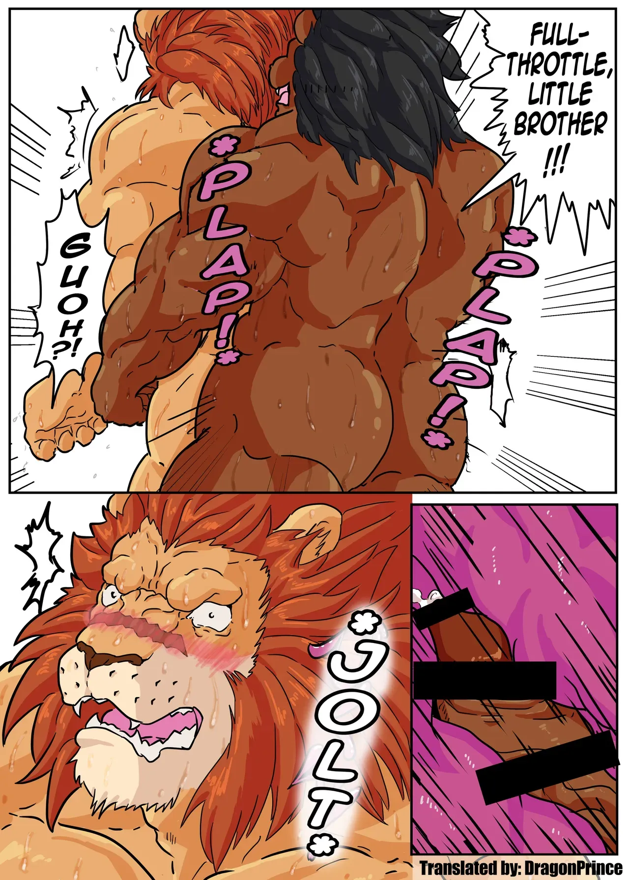 [Kuroneko to Taijutei (Tamineko)] Leo Kokuou no Shasei Kikou Uchi ni Aru Tane Hen | King Leo's Ejaculation Journey - Cum inside (Warzard) [English] [DragonPrince] [Digital] - Page 8