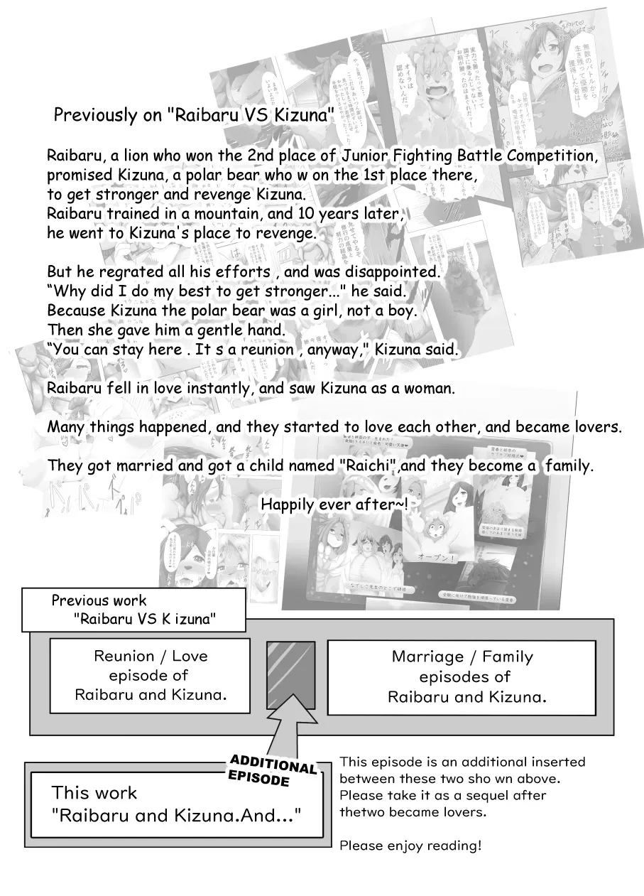 [0∞1 (Ather Birochi)] Rival to Kizuna Soshite... | Rival and Bonds and... [English] - Page 2