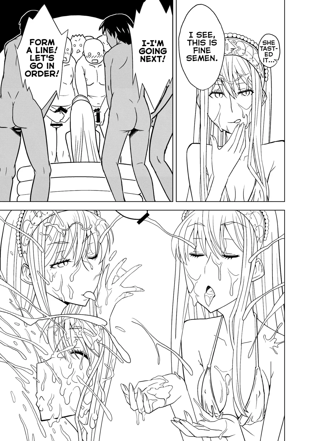 [Hinokiburo (Hinoki)] Hakudaku Oujo (Kaibutsu Oujo) [English] =Fureta7= [Digital] - Page 7