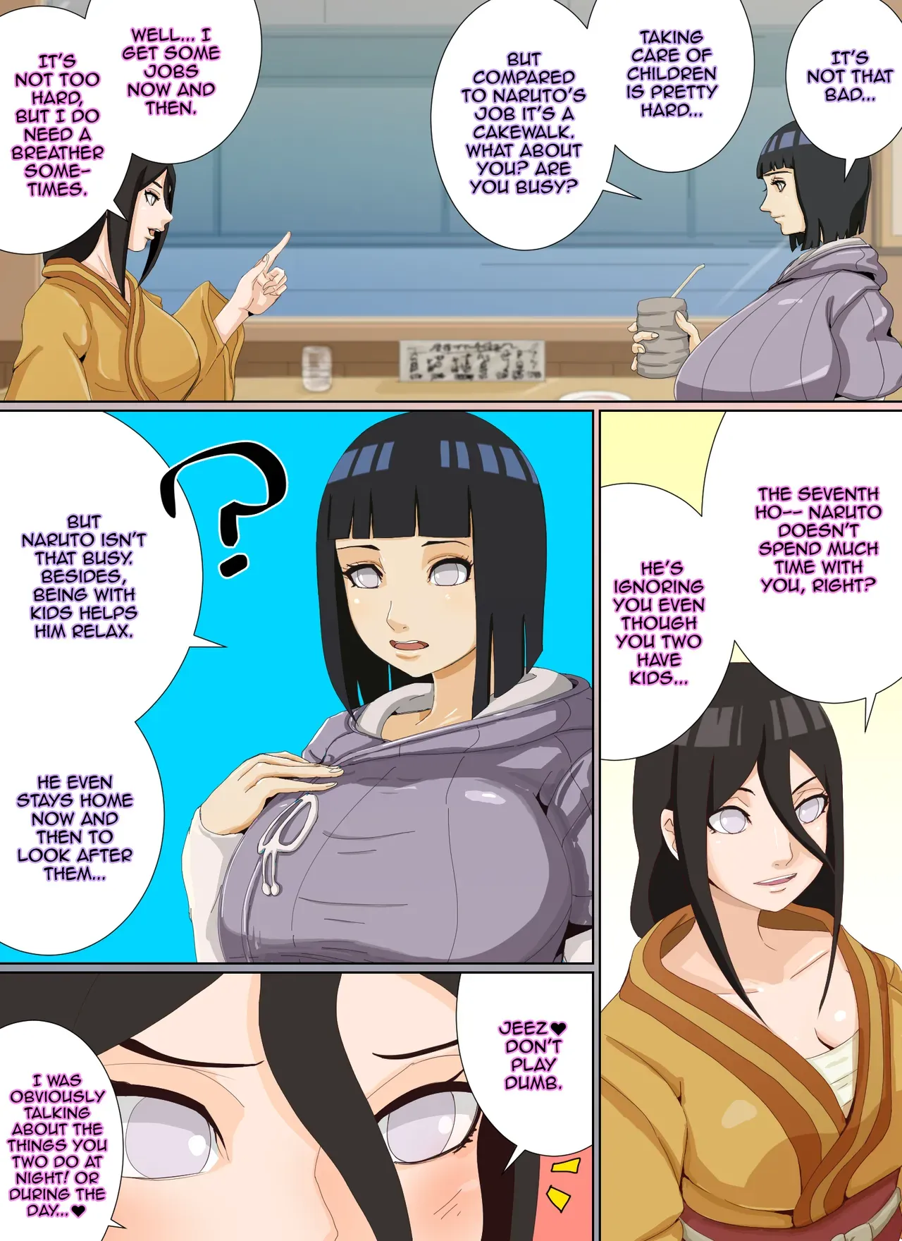 [Uohaman] Ian Ninmu "Hitozuma to Imouto no 'Ian Ryokou'" | Relaxation Mission (Wife And Younger Sister's "Pleasure Trip" ) (Naruto) [English] {Doujins.com} - Page 5