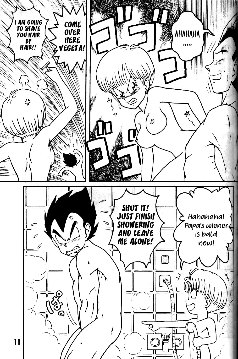 [Bible (Shiono Maki)] Chou Oyaji | Super Father (Shinsen na Mrs Jishin no Bishou Vol. 4) (Dragon Ball Z) [English] [Uncle Bane] - Page 8