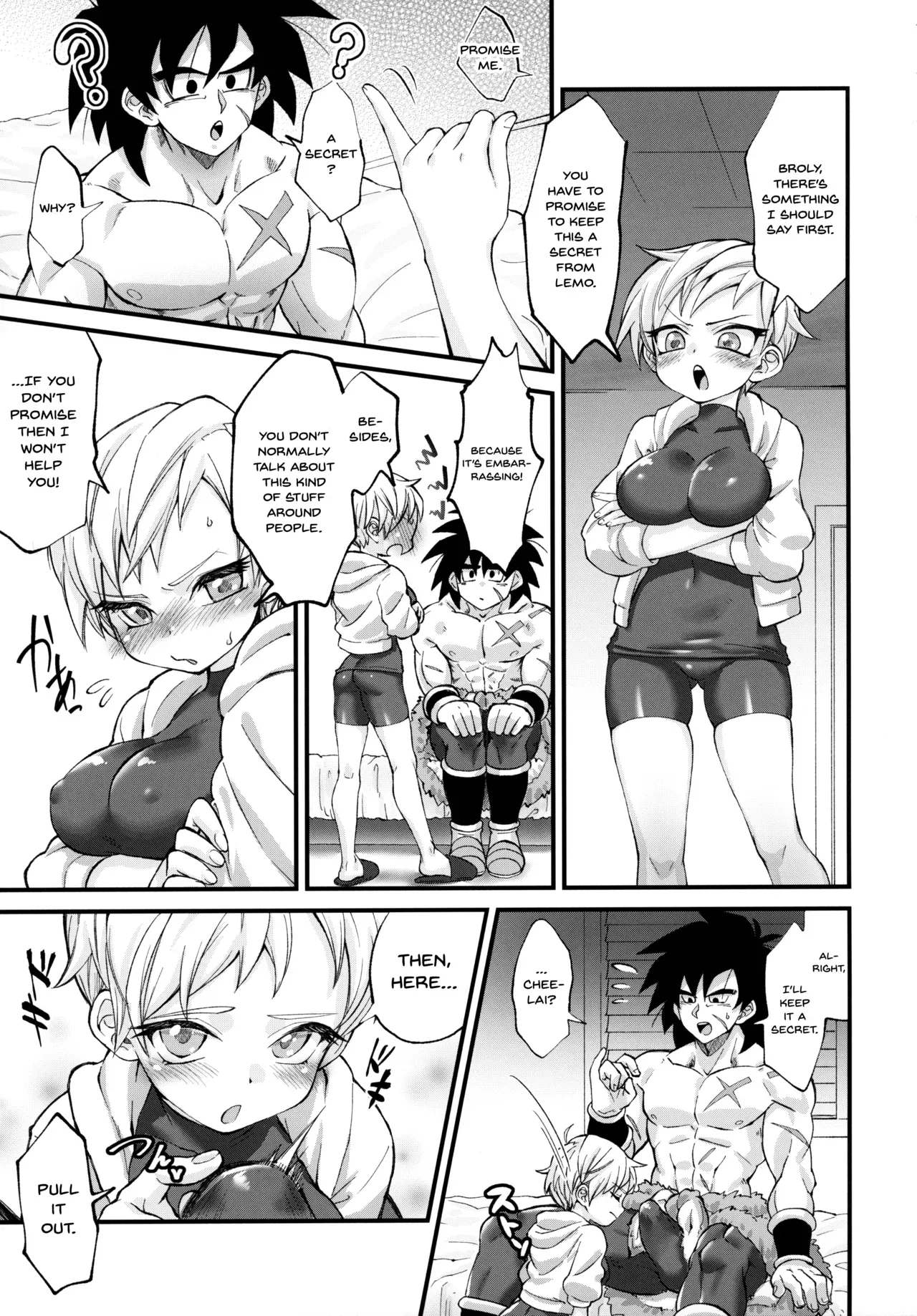 (Tenkaichi Soudatsusen!) [Shigureya (Gure)] Hoka no Dare ni mo Naisho da zo? | Keep This a Secret From Everyone Else (Dragon Ball Super) [English] {Doujins.com} - Page 7