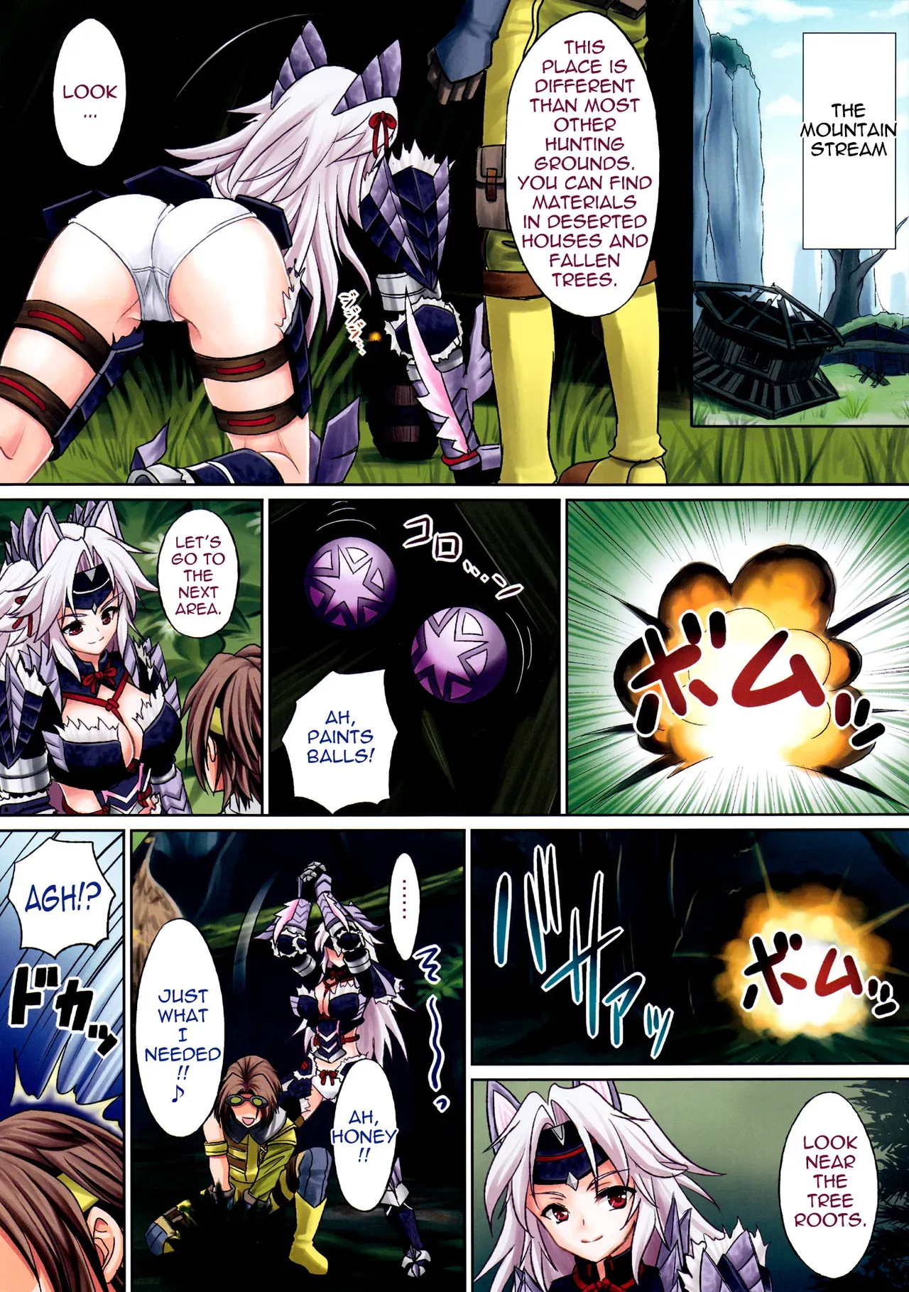 (C82) [Yohsyuan (Son Yohsyu)] Jinou Z-san no Otokogari | Ms. Jinou Z's Man Hunting (Monster Hunter 3G) [English] {doujin-moe.us} - Page 3