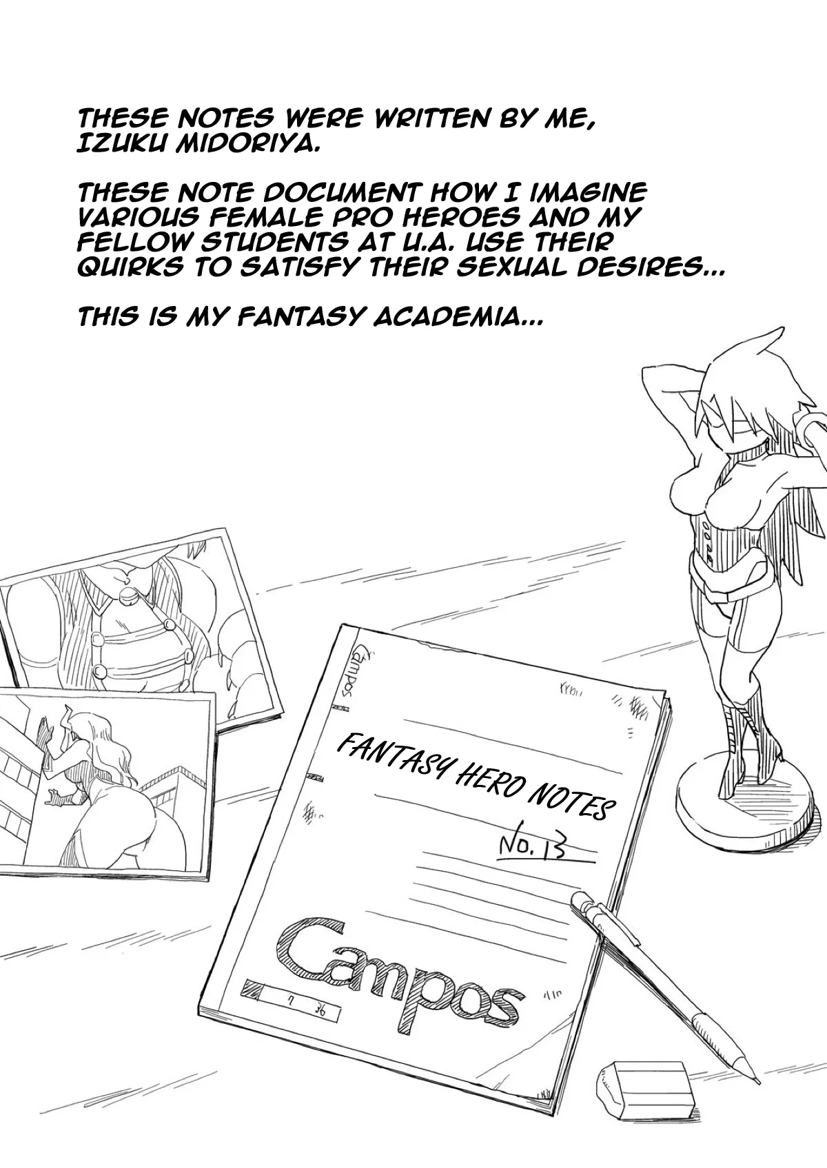 (C93) [Okosama Lunch (Nishinozawa Kaorisuke)] Boku no Mousou Academia (Boku no Hero Academia) [English] - Page 9