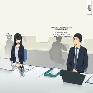 [Wakamatsu] Hitomishiri Douryou Joshi to Mitchaku Sex suru Ohanashi [English] [SatorinTL] cover