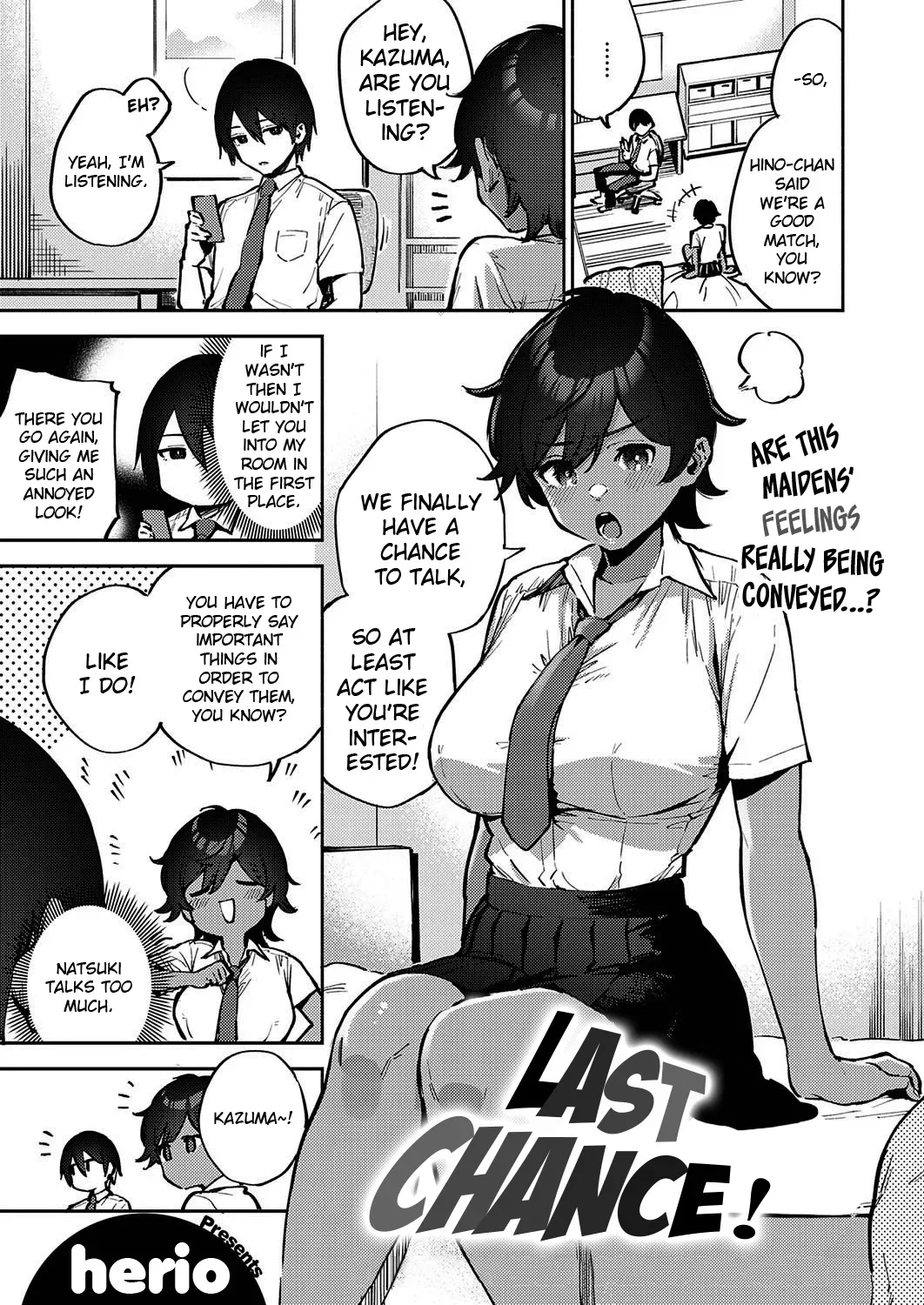 [Herio] Last Chance (COMIC ExE 34) [English] [Clog] [Digital] - Page 1
