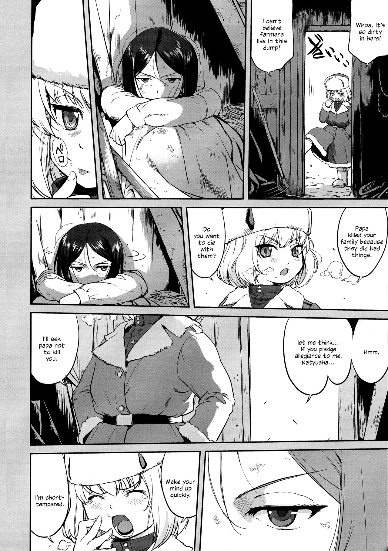 (C85) [Takotsuboya (TK)] Yukiyukite Senshadou Battle of Pravda (Girls und Panzer) [English] [N04h] - Page 6