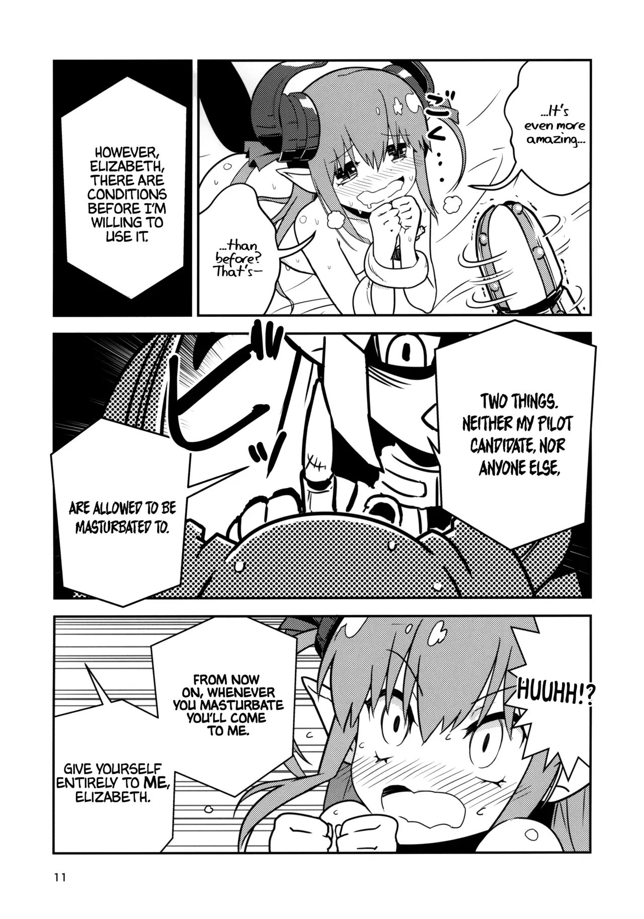 (C96) [Macaroni Size (Tandori Kagura)] Eliza VS Futanari Mecha-Eliza (Fate/Grand Order) [English] [Navajodo] - Page 10
