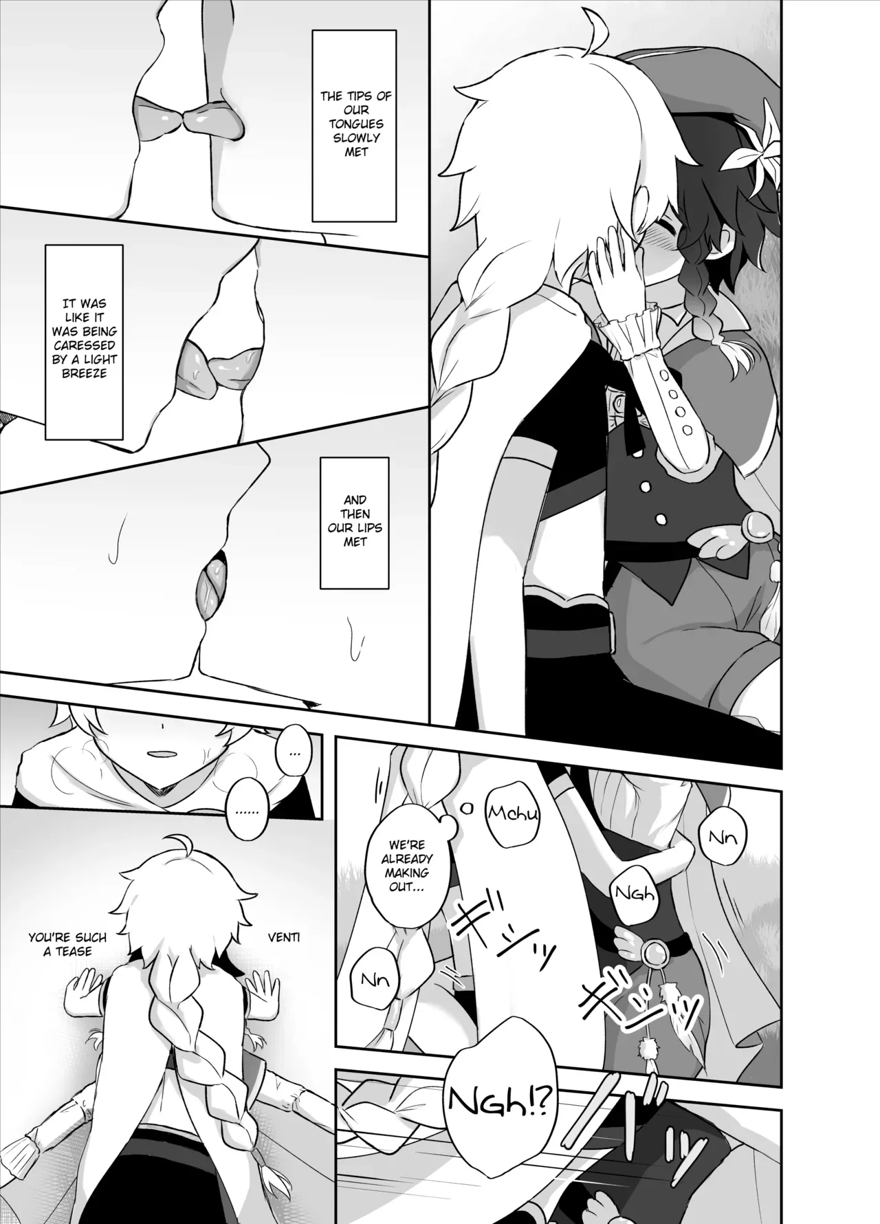 [Takama] Tomoru Umi ni Kaze wa Fuku | Wind-Swept Lanterns At Sea (Genshin Impact) [English] - Page 10