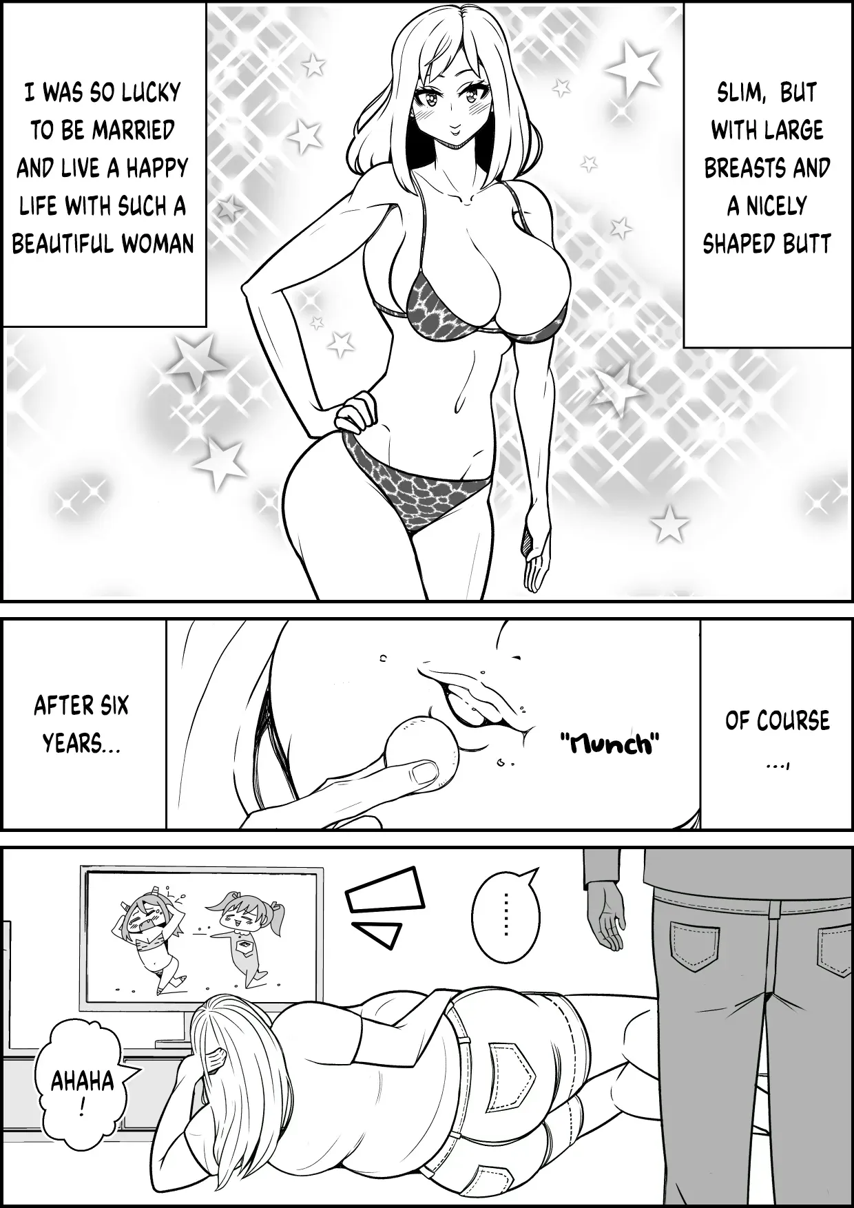 [Nekorondoru (Tokei)] Sex Diet to Help My Wife Lose Marriage Weight [English] [Digital] - Page 1