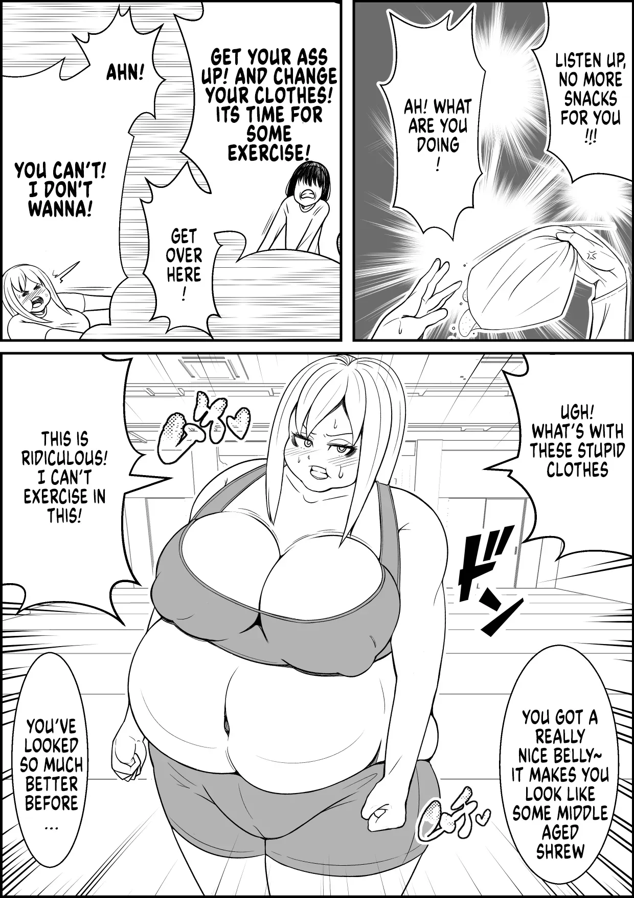 [Nekorondoru (Tokei)] Sex Diet to Help My Wife Lose Marriage Weight [English] [Digital] - Page 4