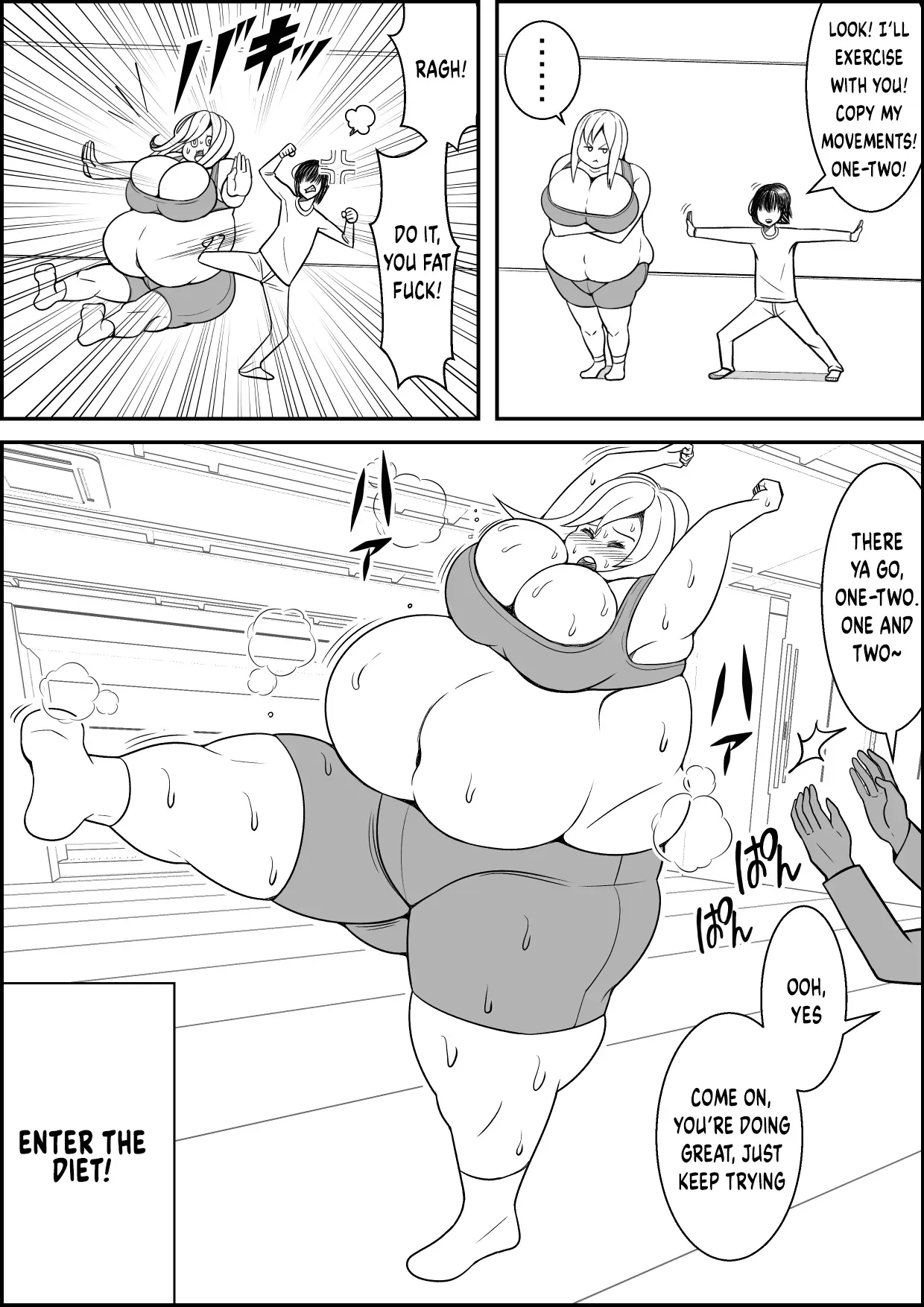 [Nekorondoru (Tokei)] Sex Diet to Help My Wife Lose Marriage Weight [English] [Digital] - Page 5