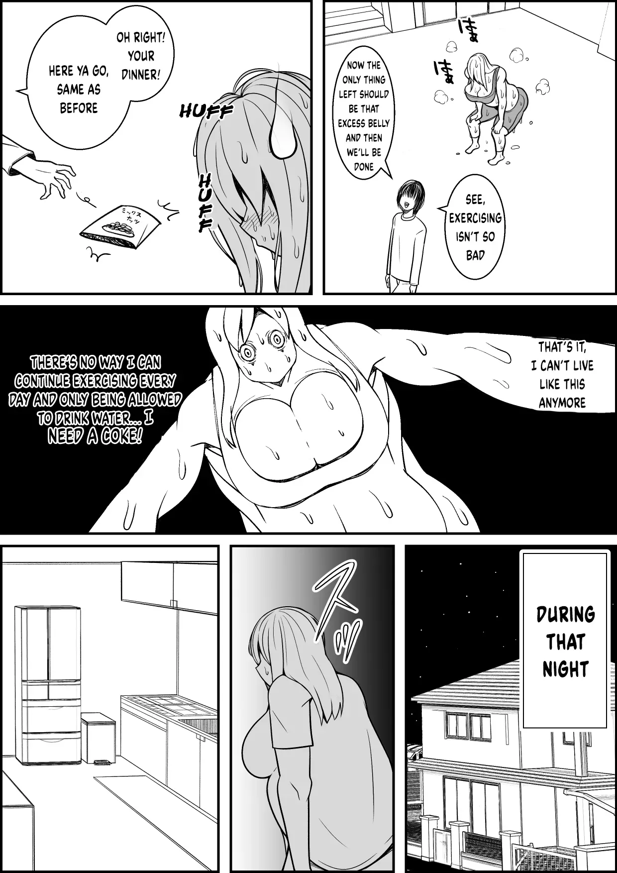 [Nekorondoru (Tokei)] Sex Diet to Help My Wife Lose Marriage Weight [English] [Digital] - Page 7