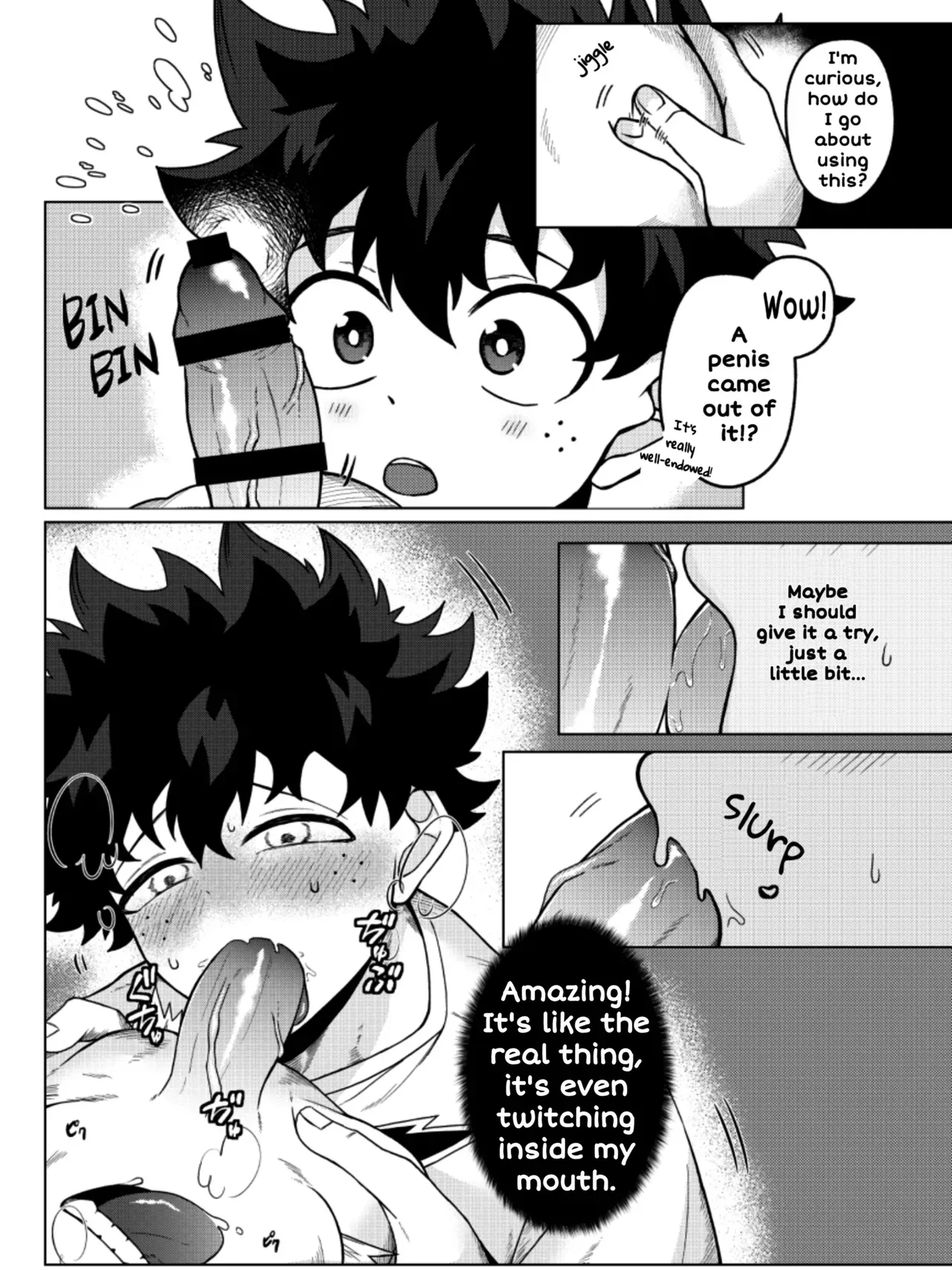 [PIXIV] Meatball Bakugo x Deku (Boku no Hero Academia) [ENG] [Spooky Latte] - Page 4