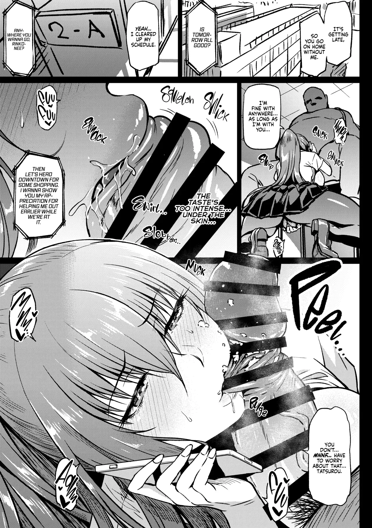 [Ahemaru] "Gakkou de" Zenpen. Lucia Revenge (Taimanin Yukikaze) [English] =White Symphony= - Page 1