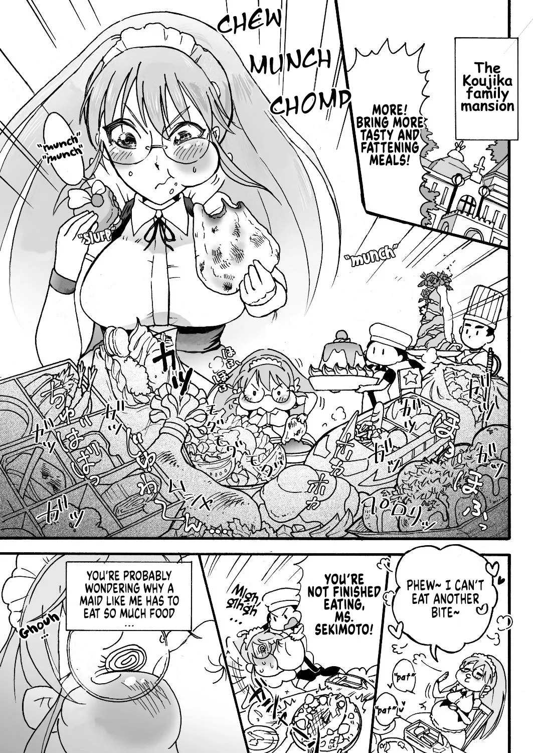 [PRBRheadphone (▲arakata)] Himanka Maid no Sekimoto-san [English] [FattyloverAnon] [Digital] - Page 2