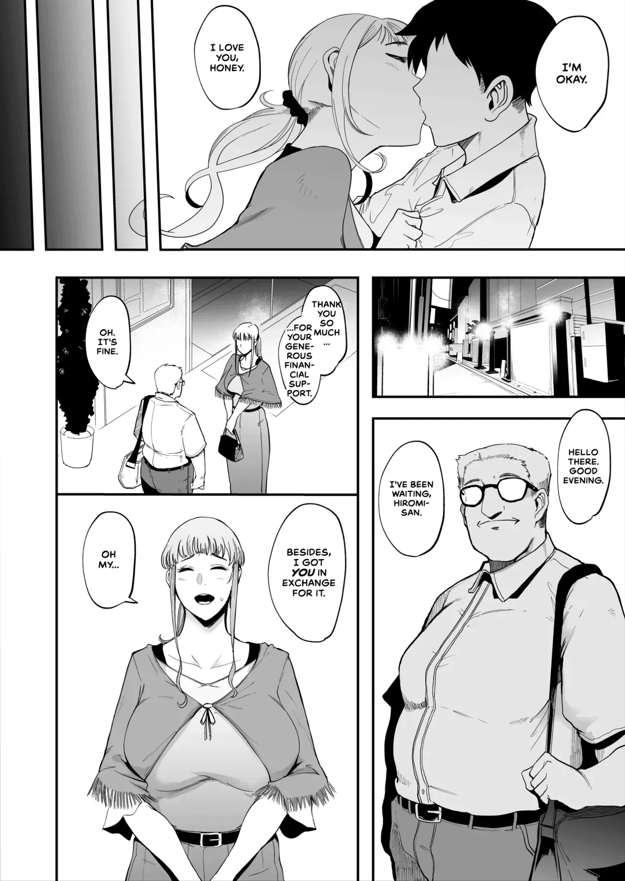 [SOUND MILK (Otochichi)] Fella Mask Fujin | Blowjob Mask Wife [English] [CulturedCommissions] - Page 4