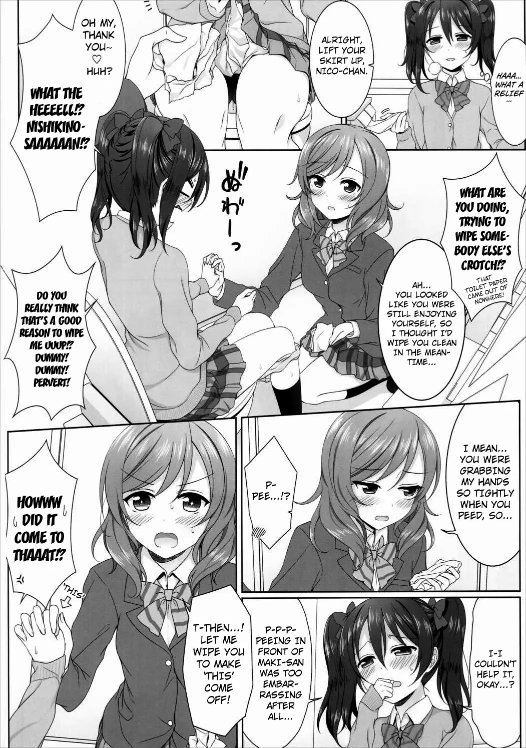 (SC2016 Summer) [39xream (Mikuta)] Nurui yo Magnetic toilet (Love Live!) [English] [Kuraudo] - Page 9