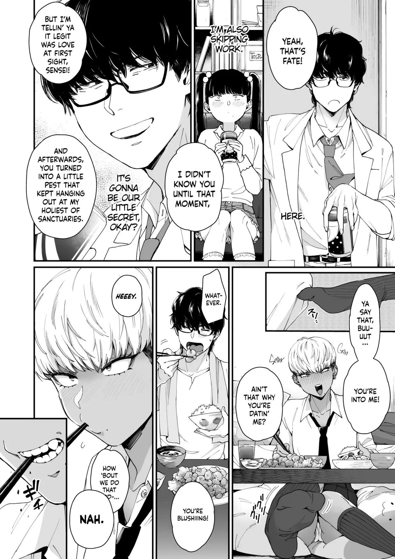 [Buta] Sensei Temptation | Taking the Initiative to Seduce Sensei (COMIC HOTMILK 2021-12) [English] [cutegyaruTL] [Digital] - Page 4