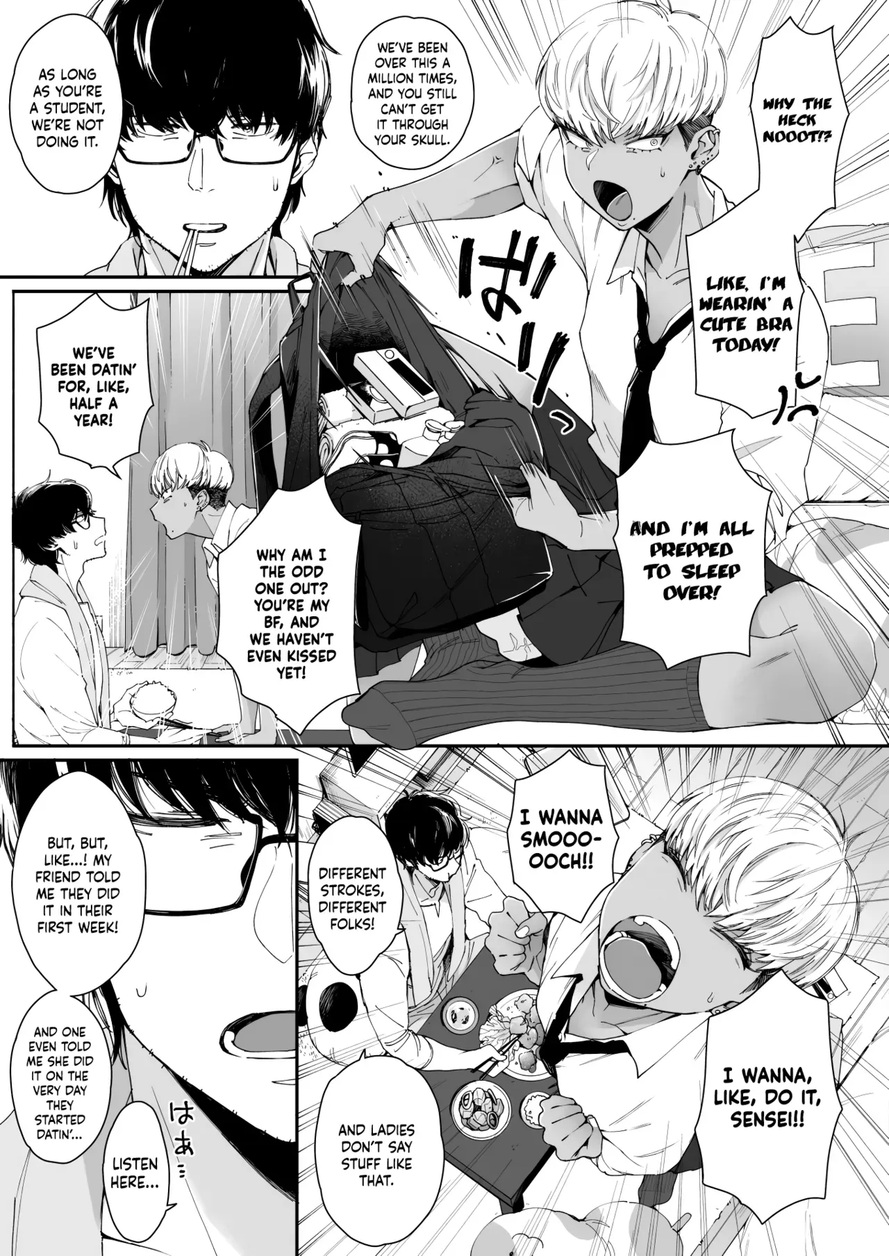[Buta] Sensei Temptation | Taking the Initiative to Seduce Sensei (COMIC HOTMILK 2021-12) [English] [cutegyaruTL] [Digital] - Page 5
