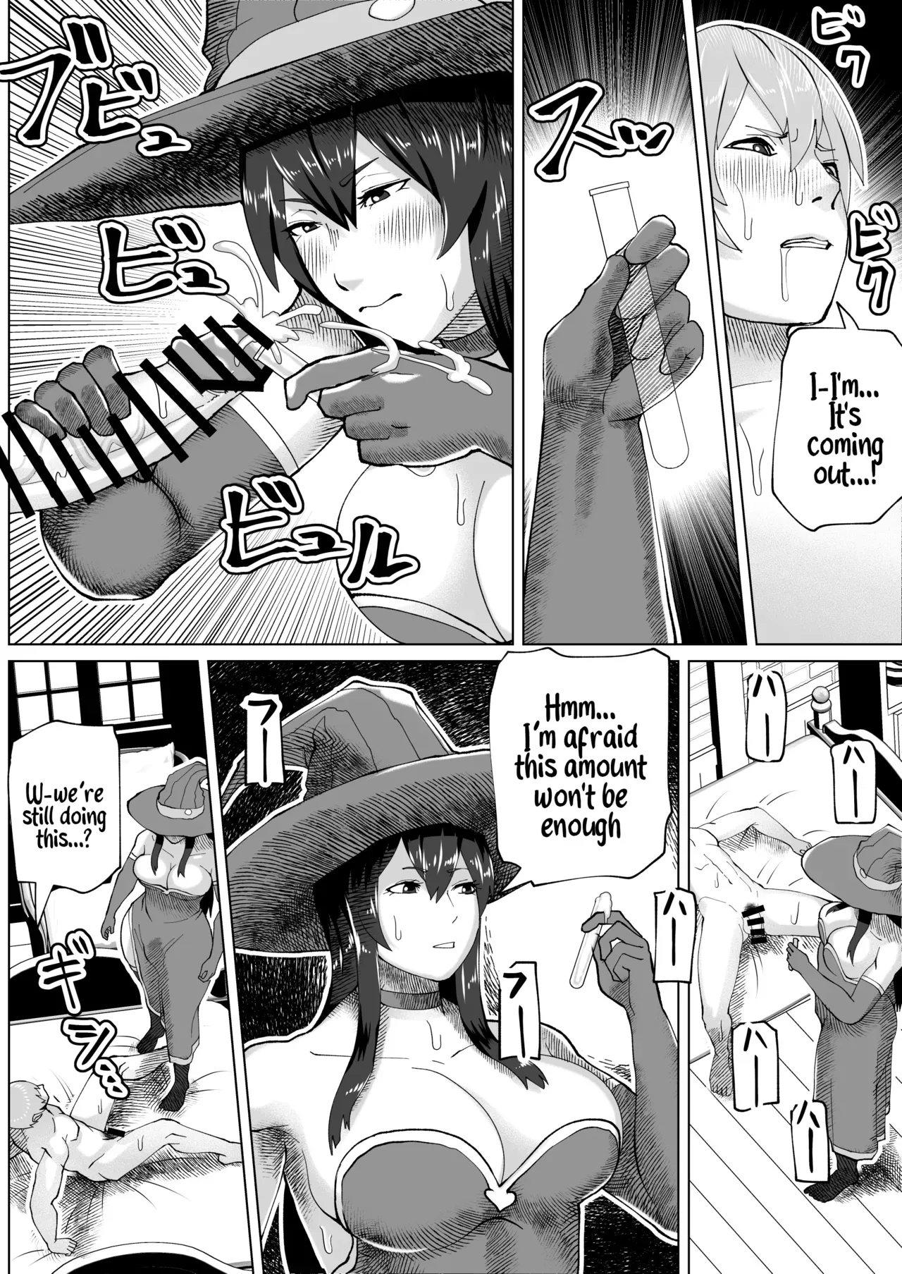 [bekobeko] Futanari Majo no Mori | The Futanari Witch's Forest [English] - Page 10