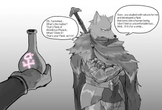 [Buta99] Blaidd SHE half wolf cover