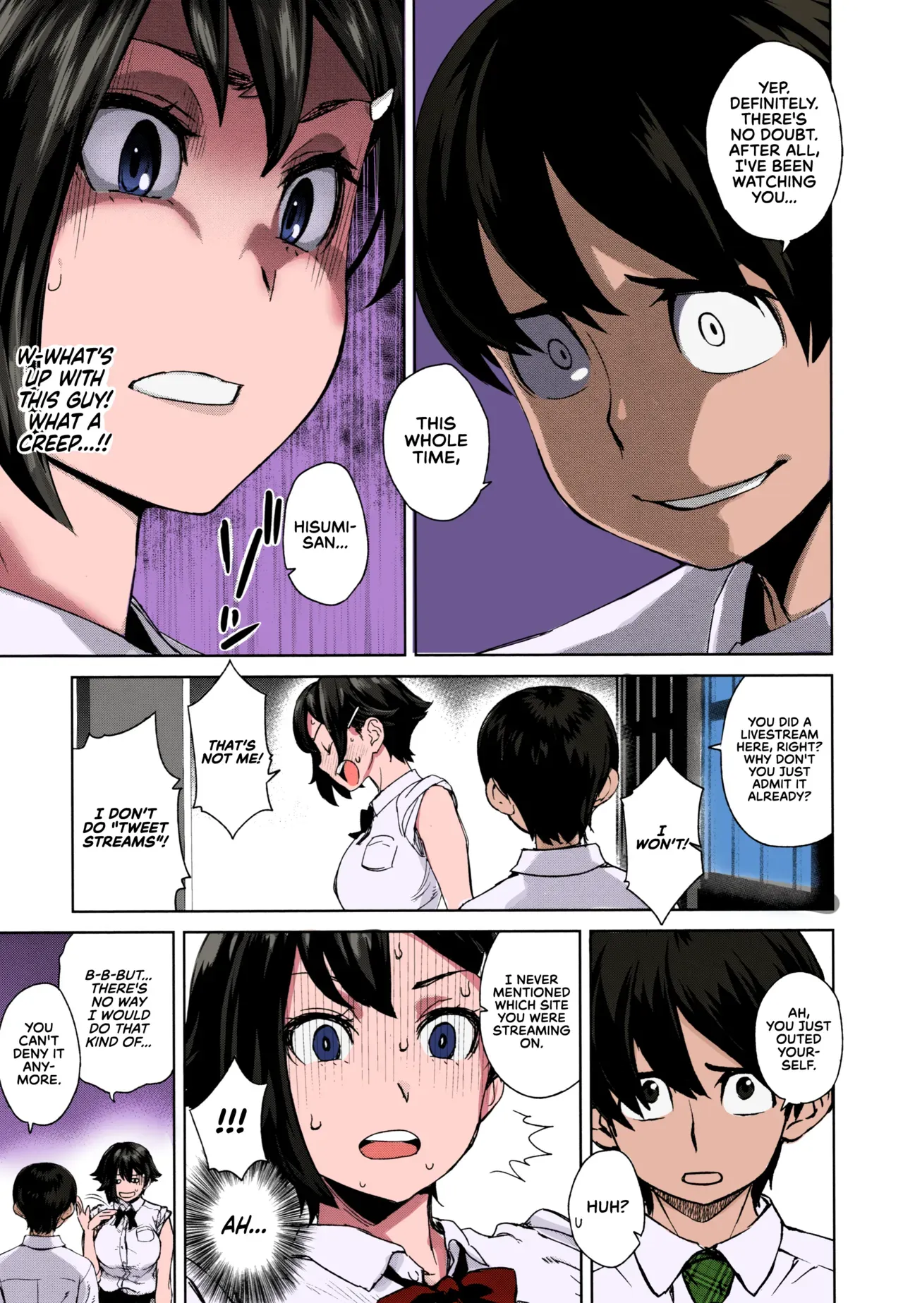 [Koharu Nanakusa] Kaikan Sprint | Sensual Sprint (Seme Joshi Shijou Shugi) [English] [RedLantern] [Colorized] - Page 5