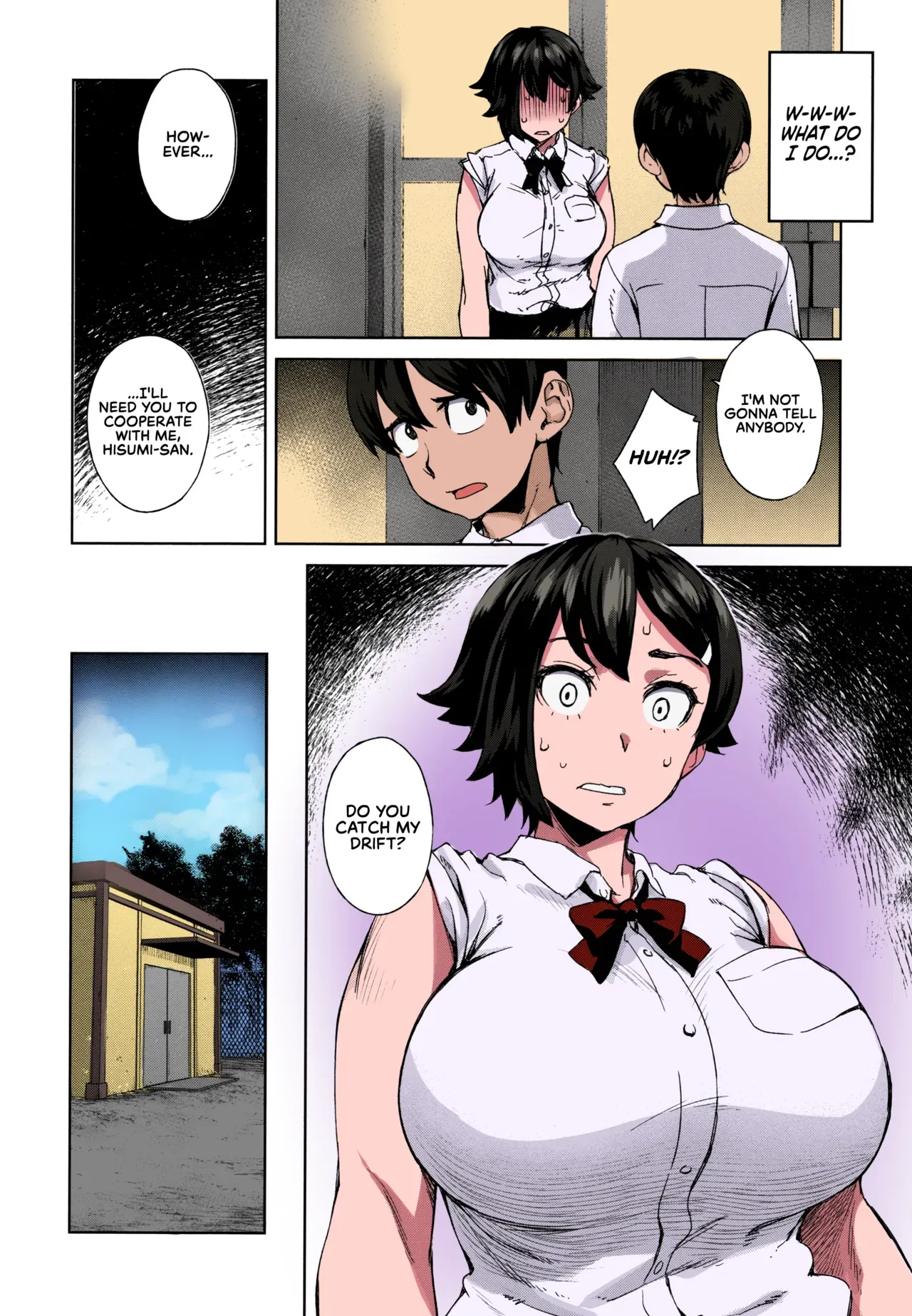 [Koharu Nanakusa] Kaikan Sprint | Sensual Sprint (Seme Joshi Shijou Shugi) [English] [RedLantern] [Colorized] - Page 6