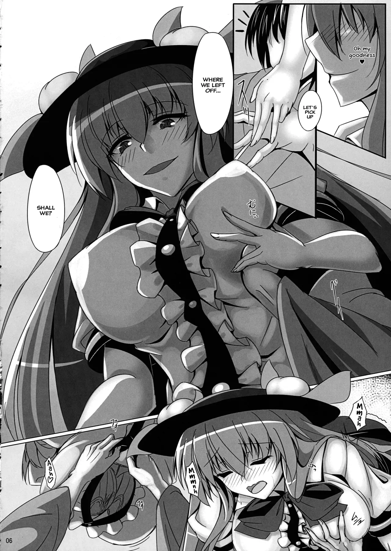 (Shuuki Reitaisai 4) [Ryuu no Yadorigitei (Zephid)] Tenshi no Otanoshimi (Touhou Project) [English] {Hennojin} [Decensored] - Page 5