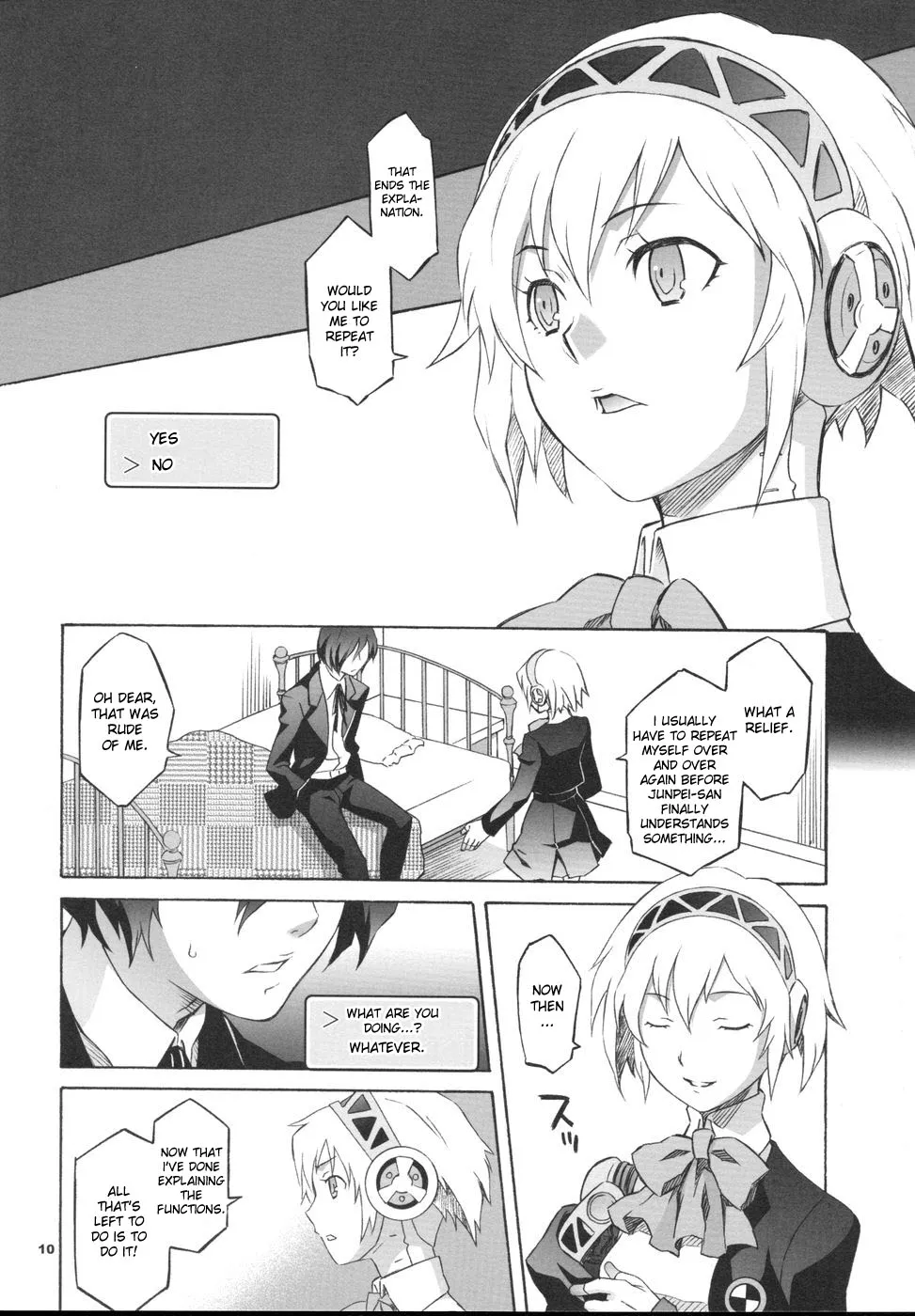 [Wagamamadou] Monogokoro (Persona 3)[English][DesuDesu] - Page 9