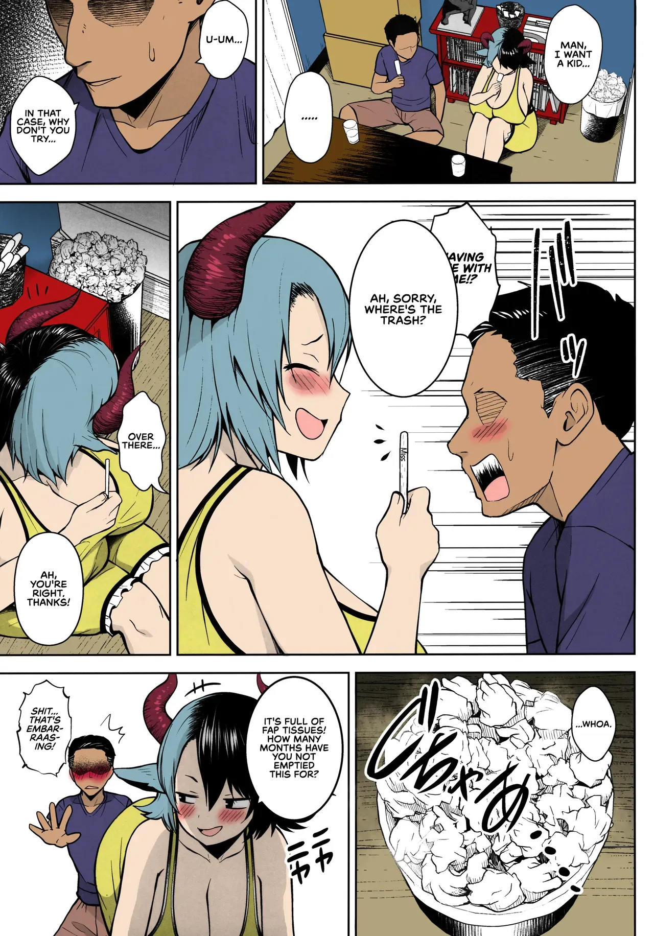 (C97) [Circle Eden (Diisuke)] Oku-san no Oppai ga Dekasugiru noga Warui! | It's Your Fault for Having Such Big Boobs, Miss! (Touhou Project) [English] {RedLantern} [Colorized] - Page 5