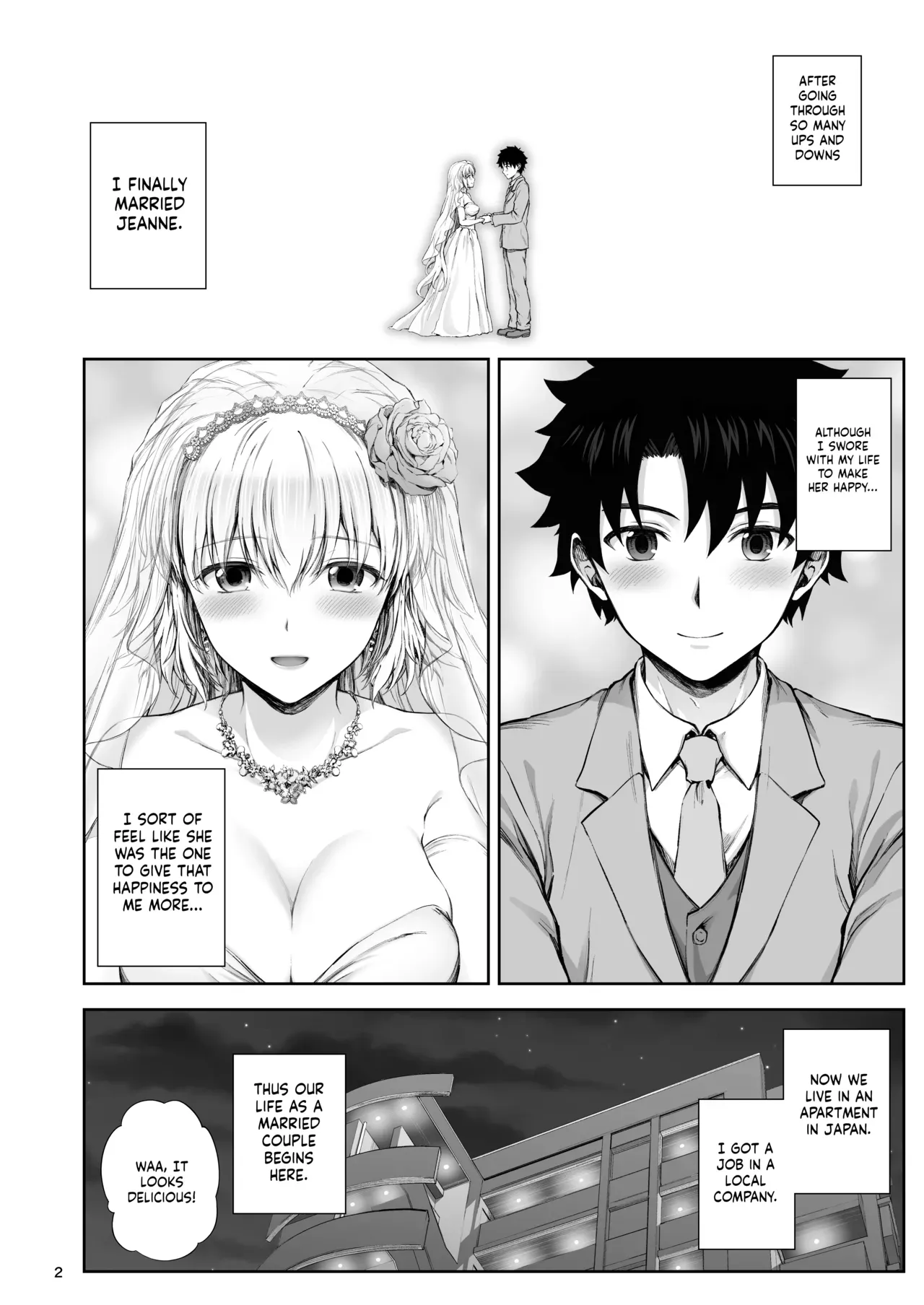 [Chabashira Chainsaw (Chacharan)] Kono Tabi Jeanne to Kekkon Shimashita | My Married Life With Jeanne (Fate/Grand Order) [English] [LunaticSeibah] [Digital] - Page 4