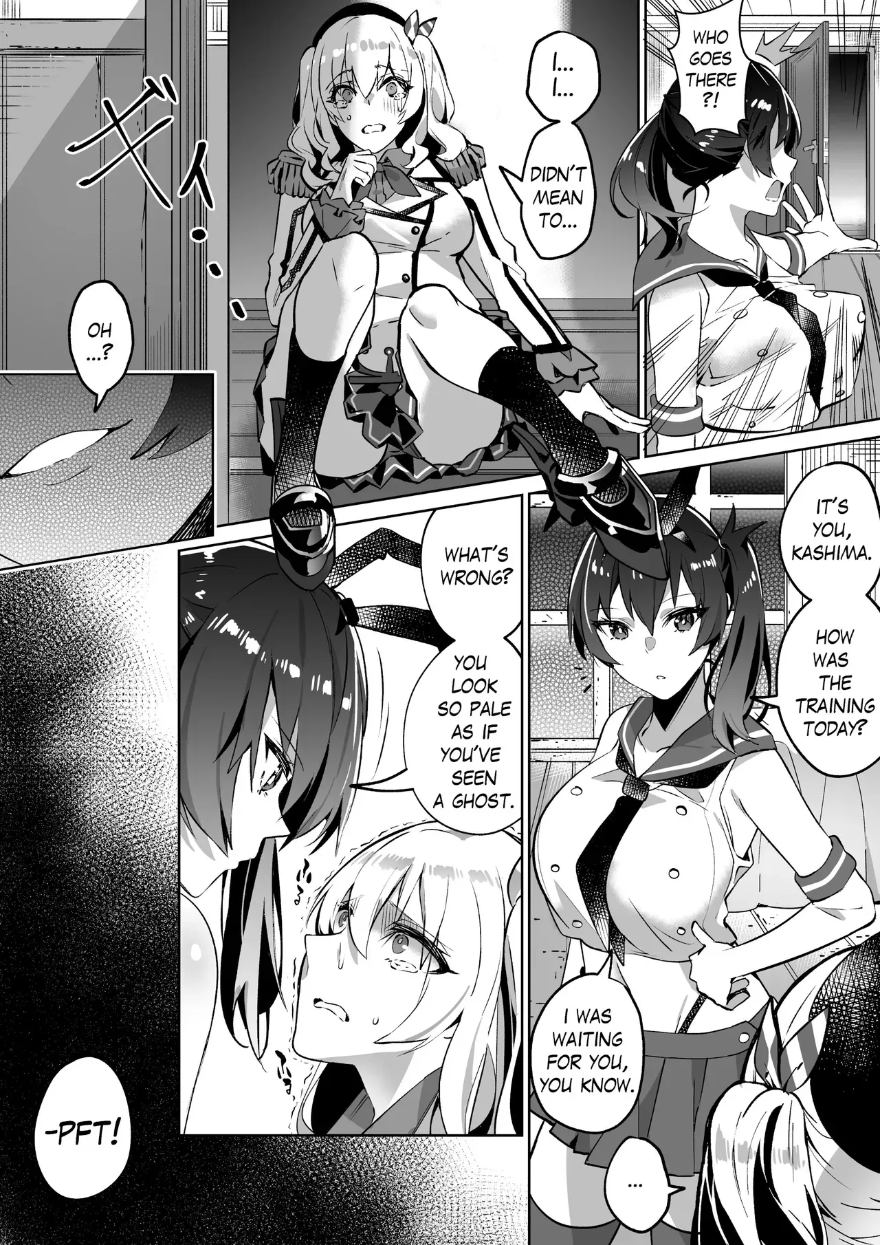 [Duokuma] Kancolle Kaga & Kashima Possession - Page 4