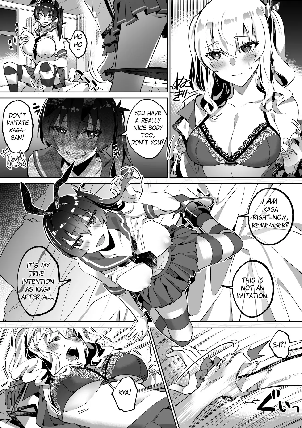 [Duokuma] Kancolle Kaga & Kashima Possession - Page 6