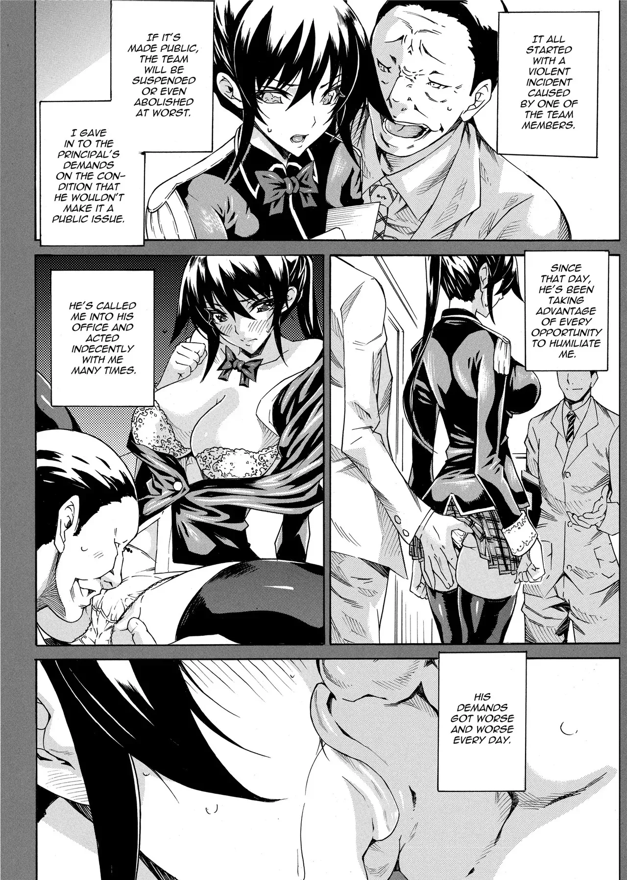 [Tokisana] Seiin Shoujo | Blackmail [English] [Project-H] [Decensored] [Digital] - Page 8