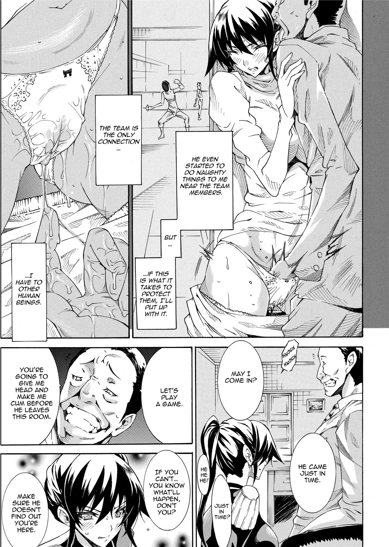 [Tokisana] Seiin Shoujo | Blackmail [English] [Project-H] [Decensored] [Digital] - Page 9