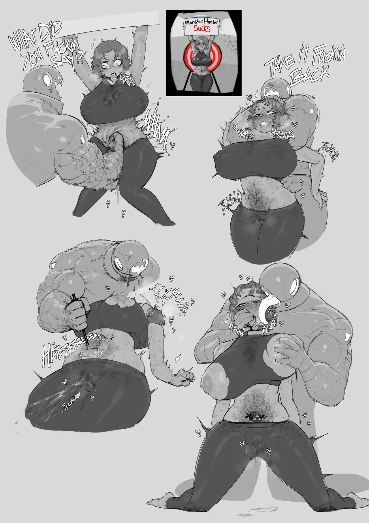 [krekkov] Don't Talk Bad About Monster Hunter - Page 1