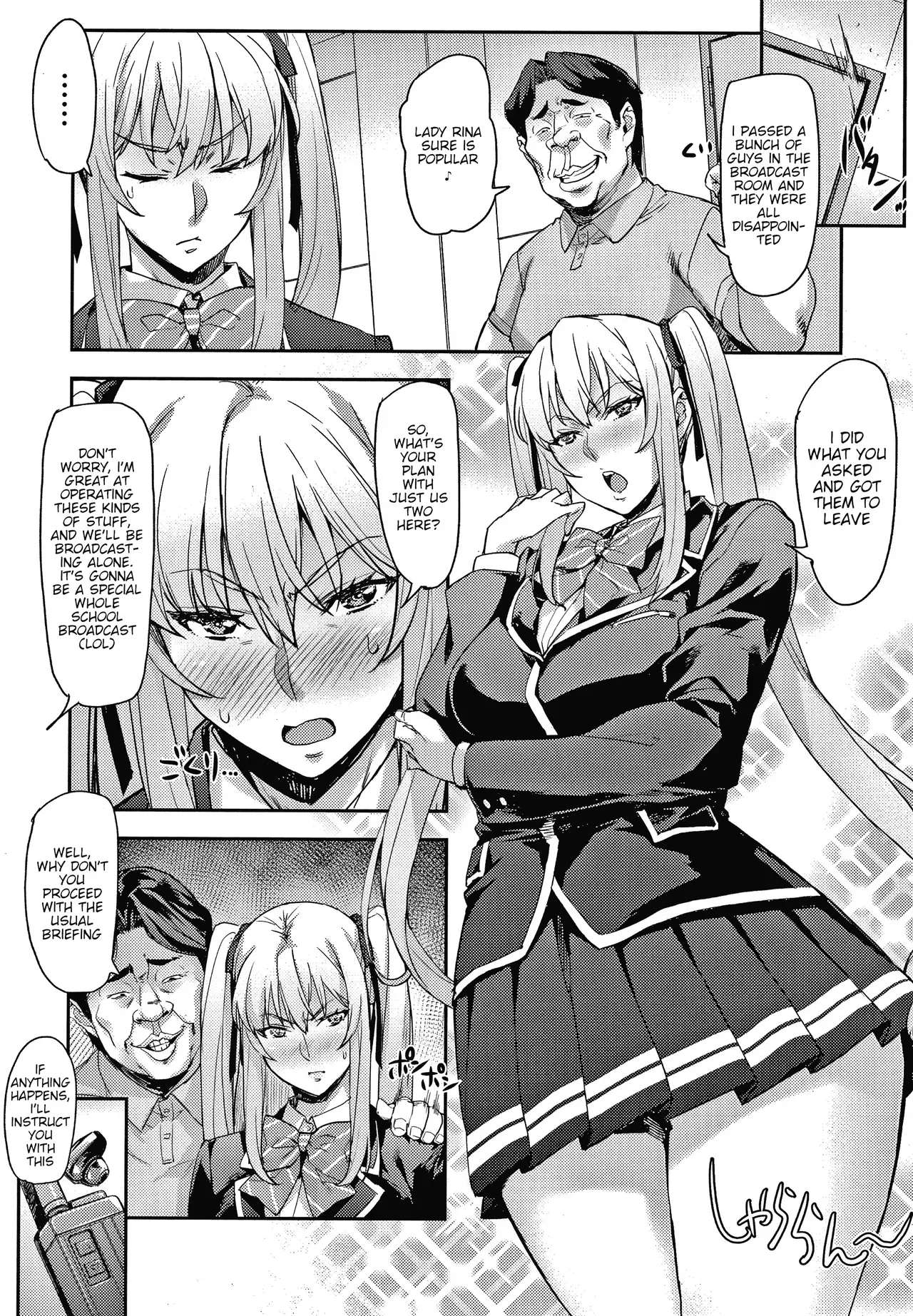 [Takurou] Reijou Shihai Mesu (J-kei Seifuku Joshi Ecchi Shiyo ~Noukou Seikou Hamehame Doppyun~) [English] - Page 9