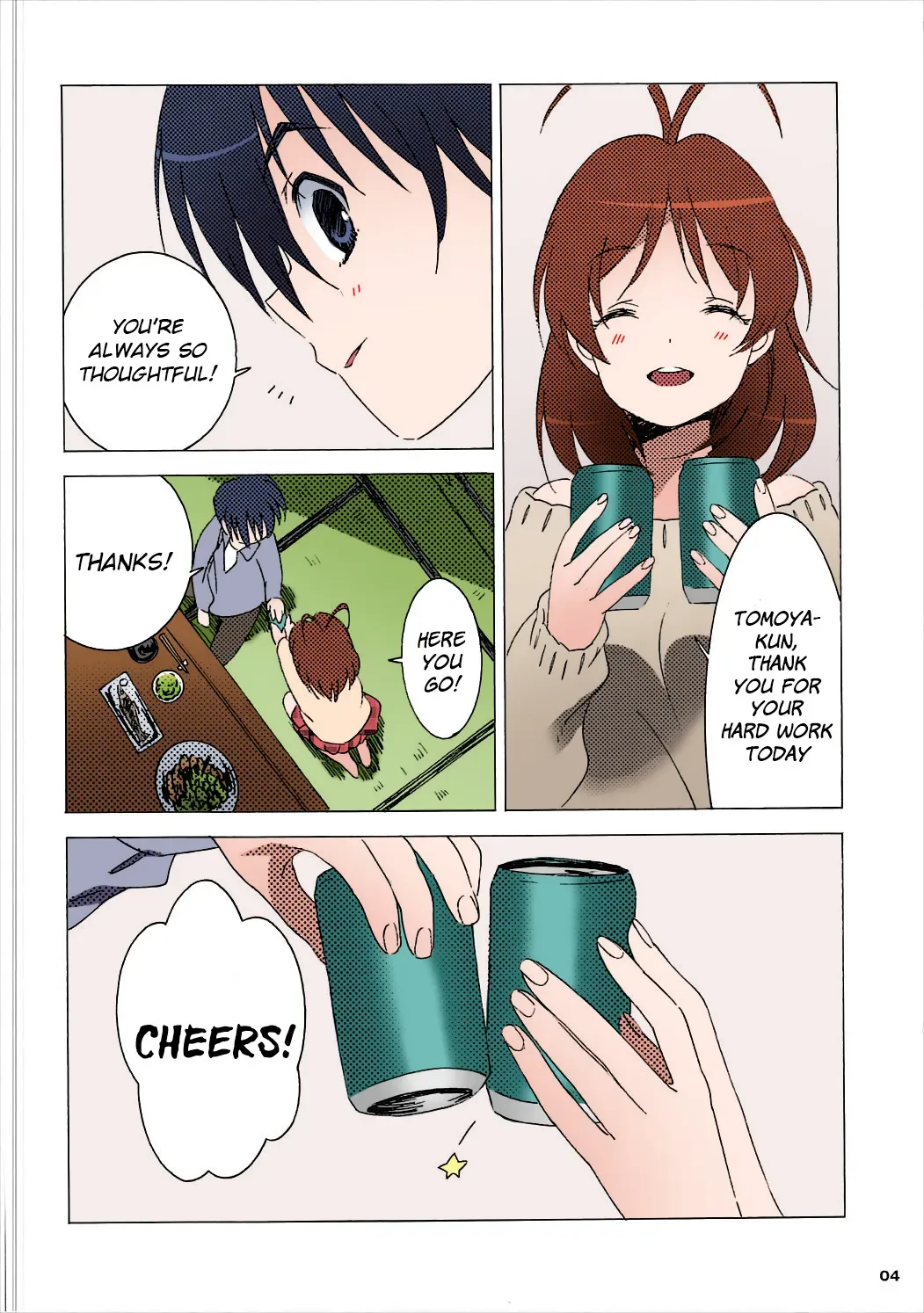 (Hikarizaka High School Founder's Festival) [S-FLAKE (Yukimitsu)] Tomoya Shikkari Shinasai! | Tomoya, Get a Hold of Yourself! (Clannad) [English] [LSC Translations] [SPDSD] [Colorized] - Page 3