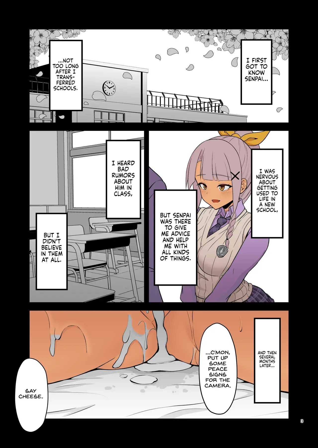 [ZENMAIN (Nejiro)] Dana-chan no Namahame H Taiken Kiroku [English] {Hennojin} [Colorized] [Digital] - Page 2