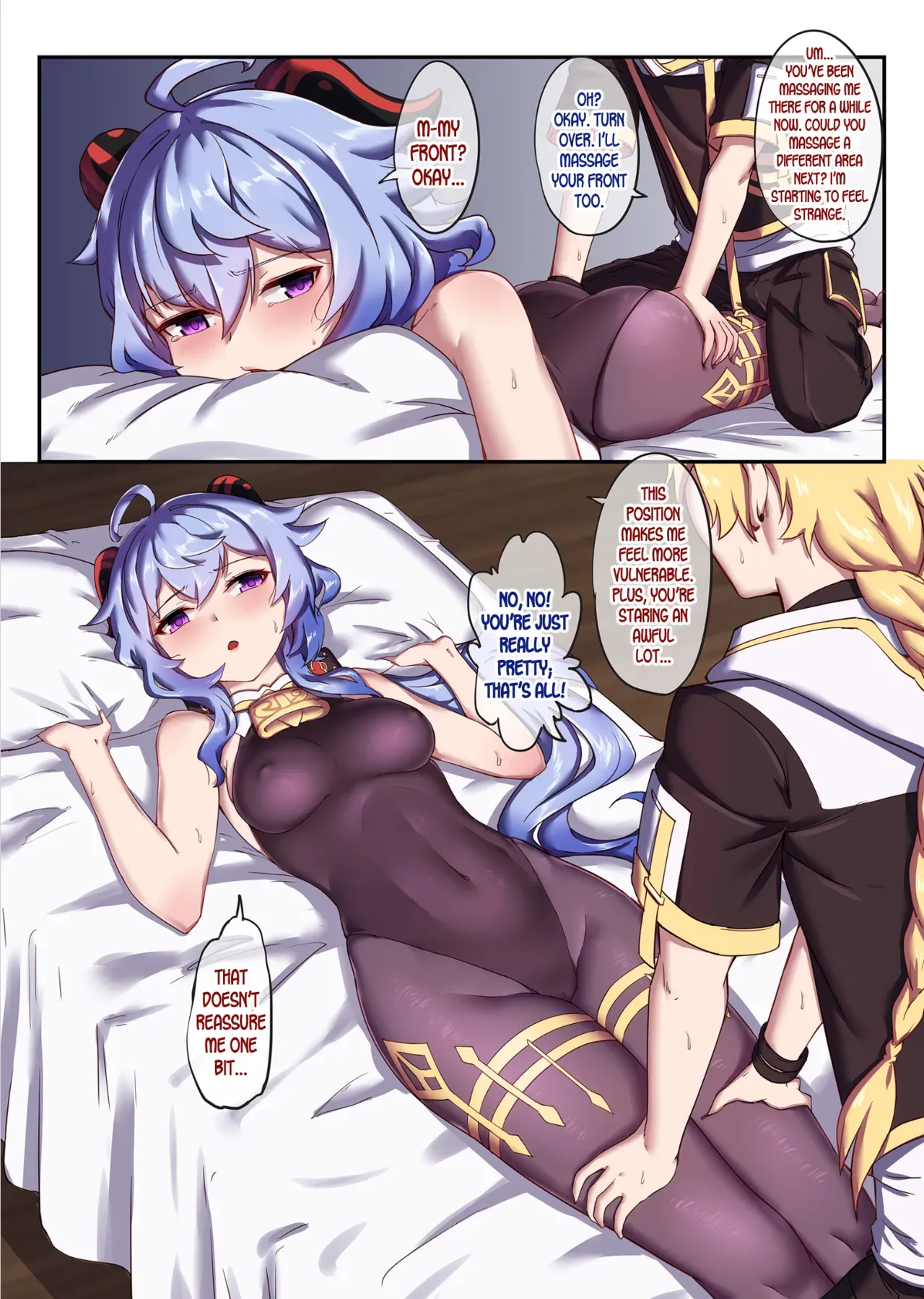 [Longbow Flintlock] Ganyu to no Zangyou | Working Overtime With Ganyu (Genshin Impact) [English] [LunaticSeibah] - Page 9