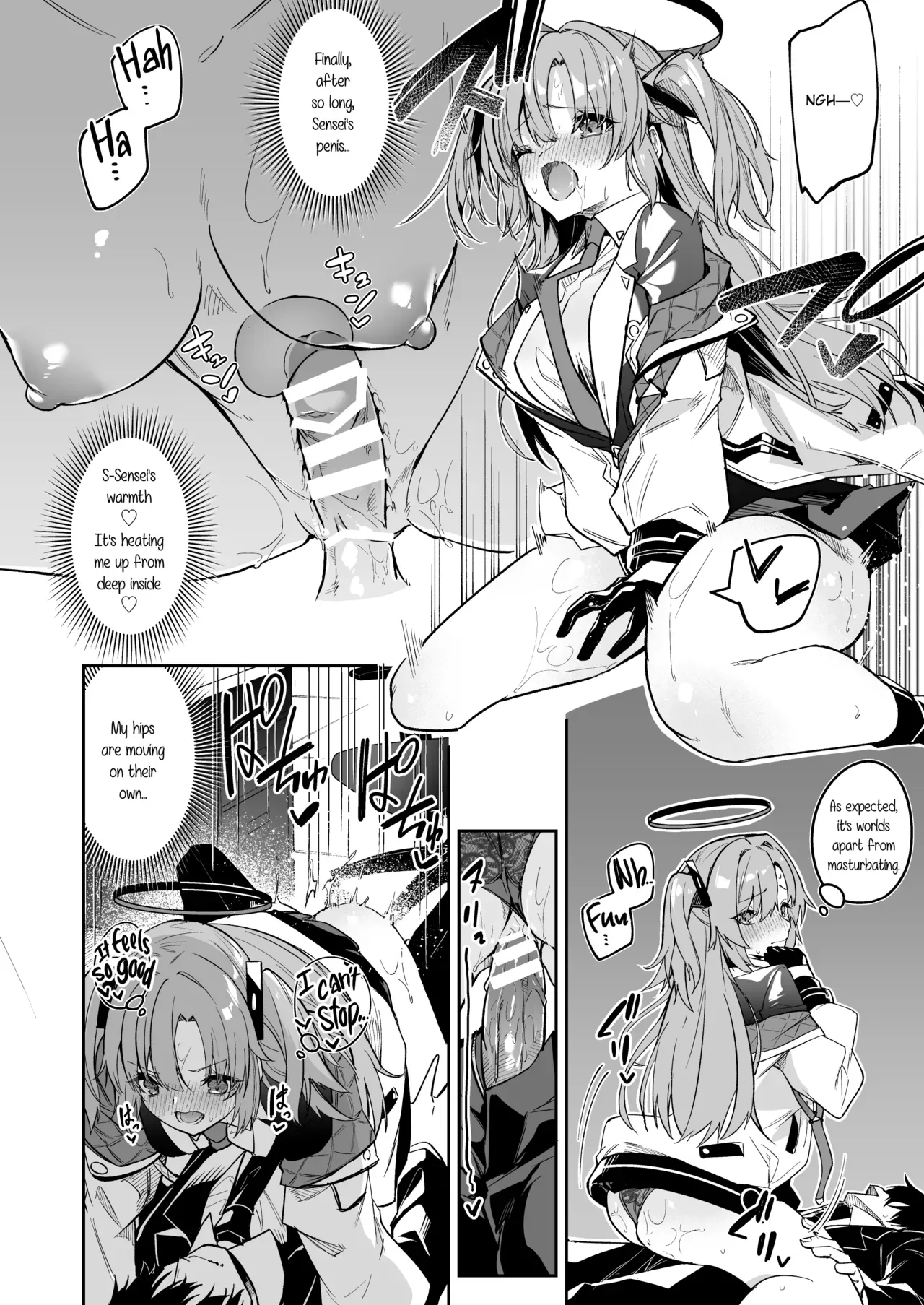 [Shinsekai Set (Hetaren)] Watashi ga Sensei no Musessou o Kyousei Shimasu! (Blue Archive) [English] [Kirby + Seal] [Digital] - Page 10