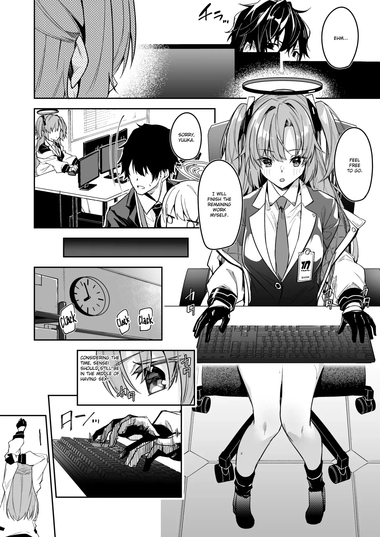 [Shinsekai Set (Hetaren)] Watashi ga Sensei no Musessou o Kyousei Shimasu! (Blue Archive) [English] [Kirby + Seal] [Digital] - Page 4