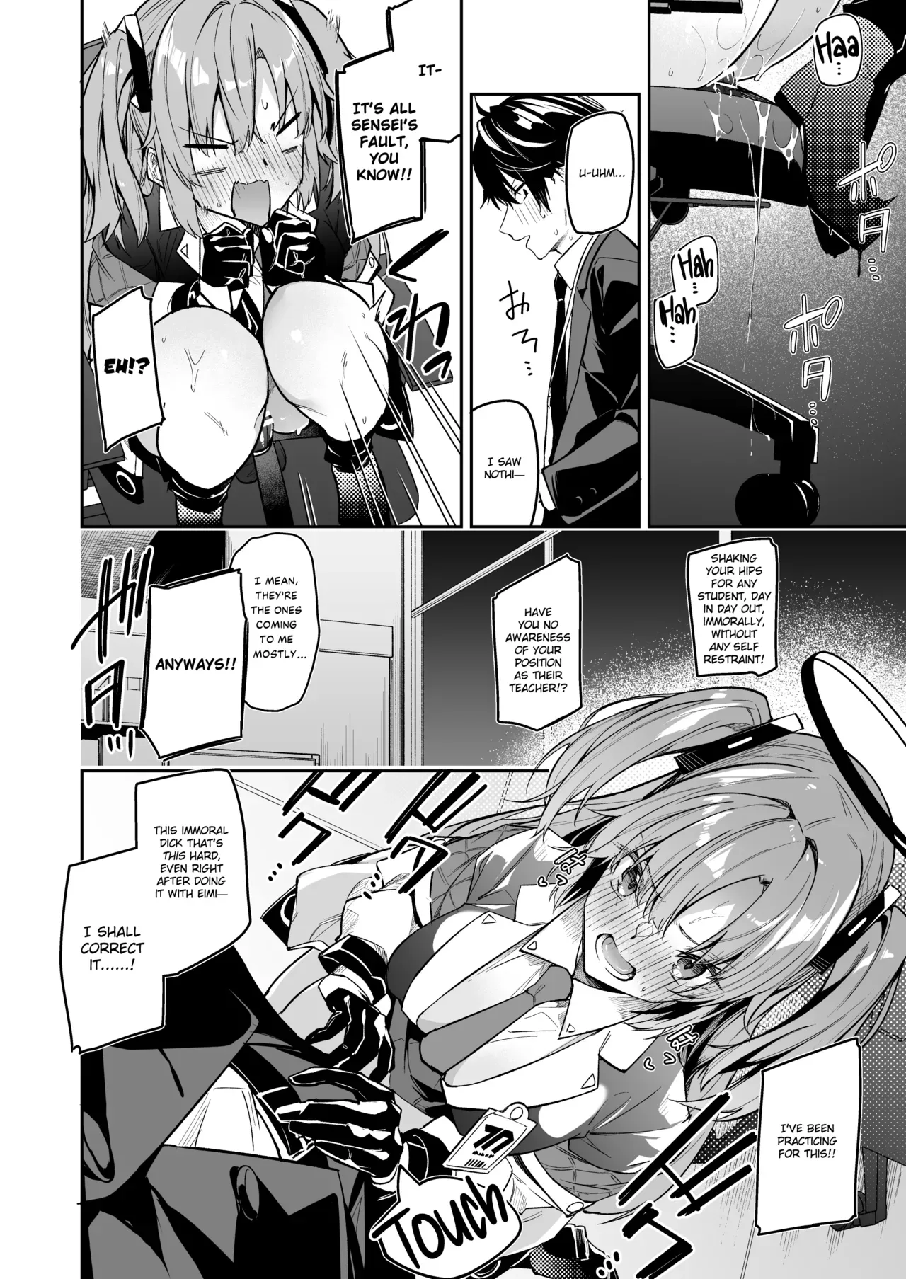 [Shinsekai Set (Hetaren)] Watashi ga Sensei no Musessou o Kyousei Shimasu! (Blue Archive) [English] [Kirby + Seal] [Digital] - Page 8